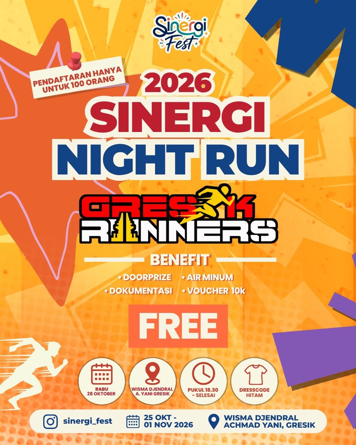 Sinergi Night Run 2026