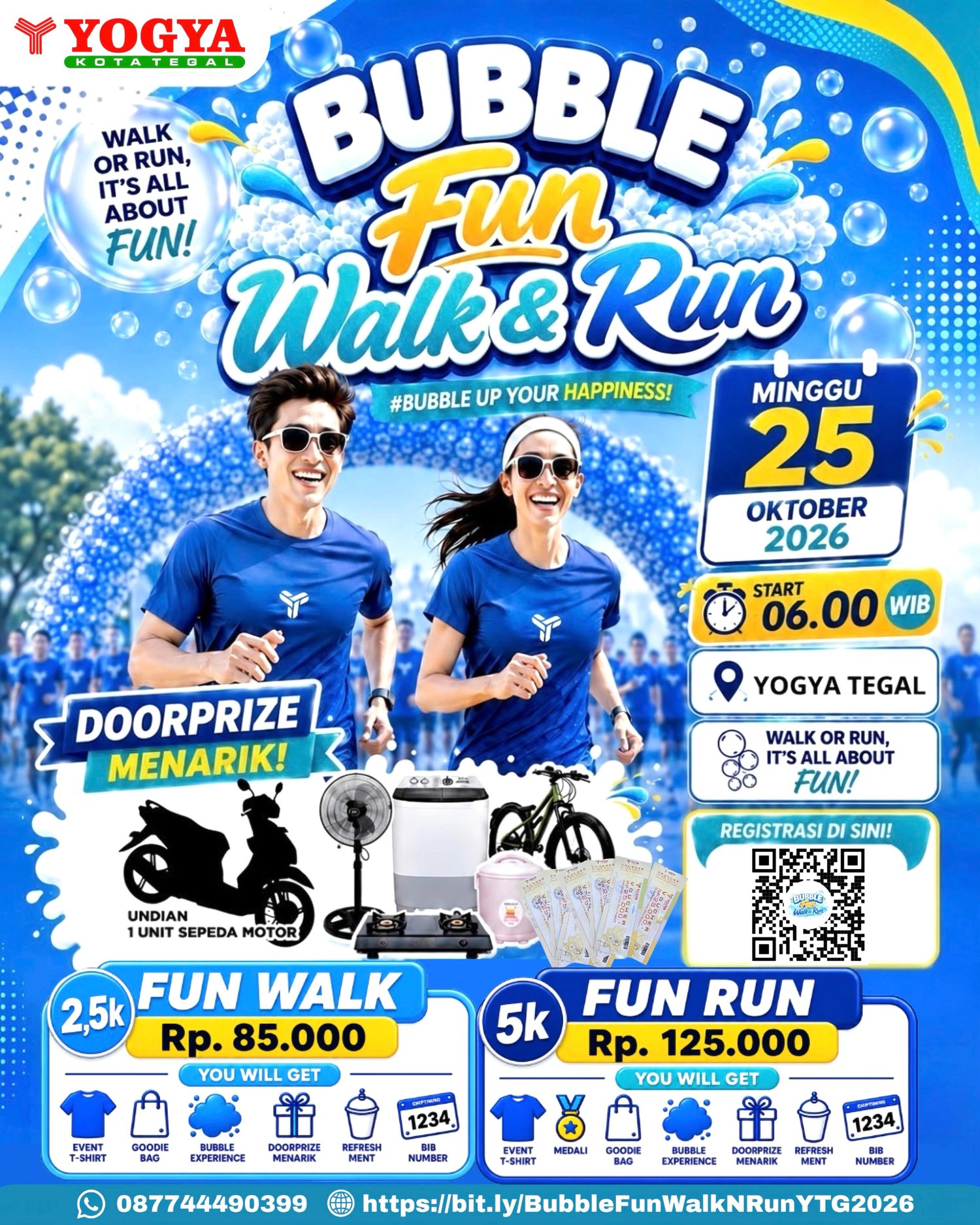 Bubble Fun Walk & Run 2026