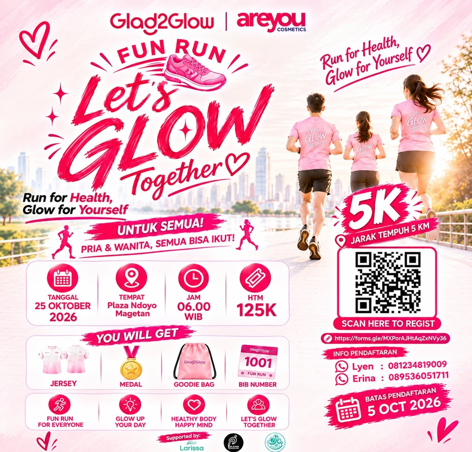 Glad2Glow Fun Run 2026