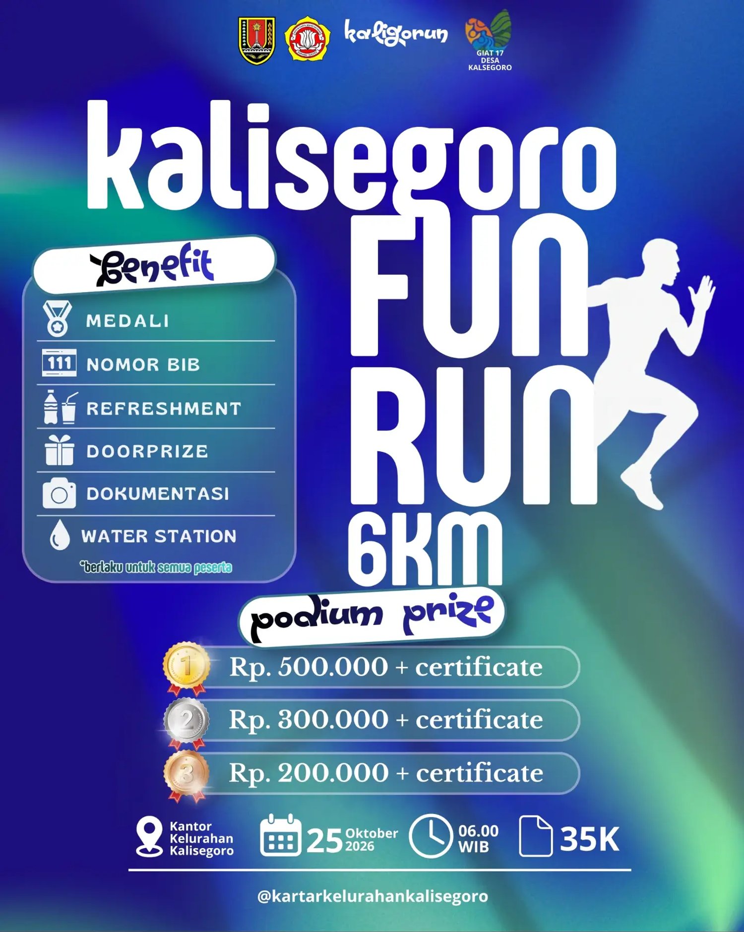 Kalisegoro Fun Run 2026