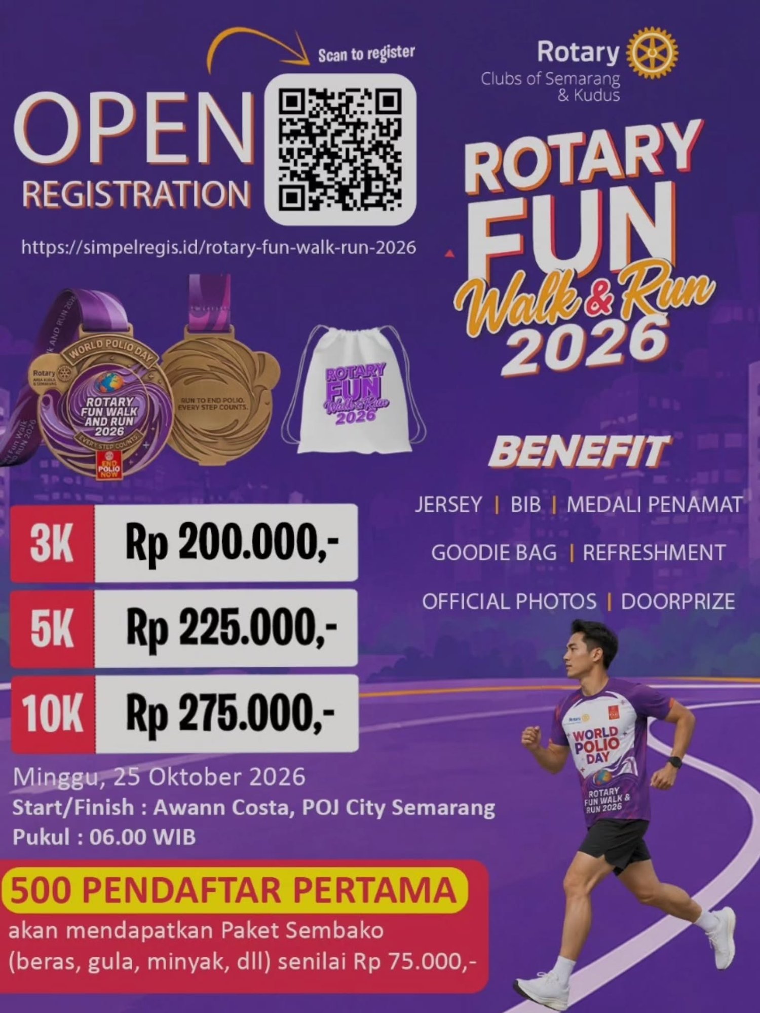 Rotary Fun Run & Walk 2026