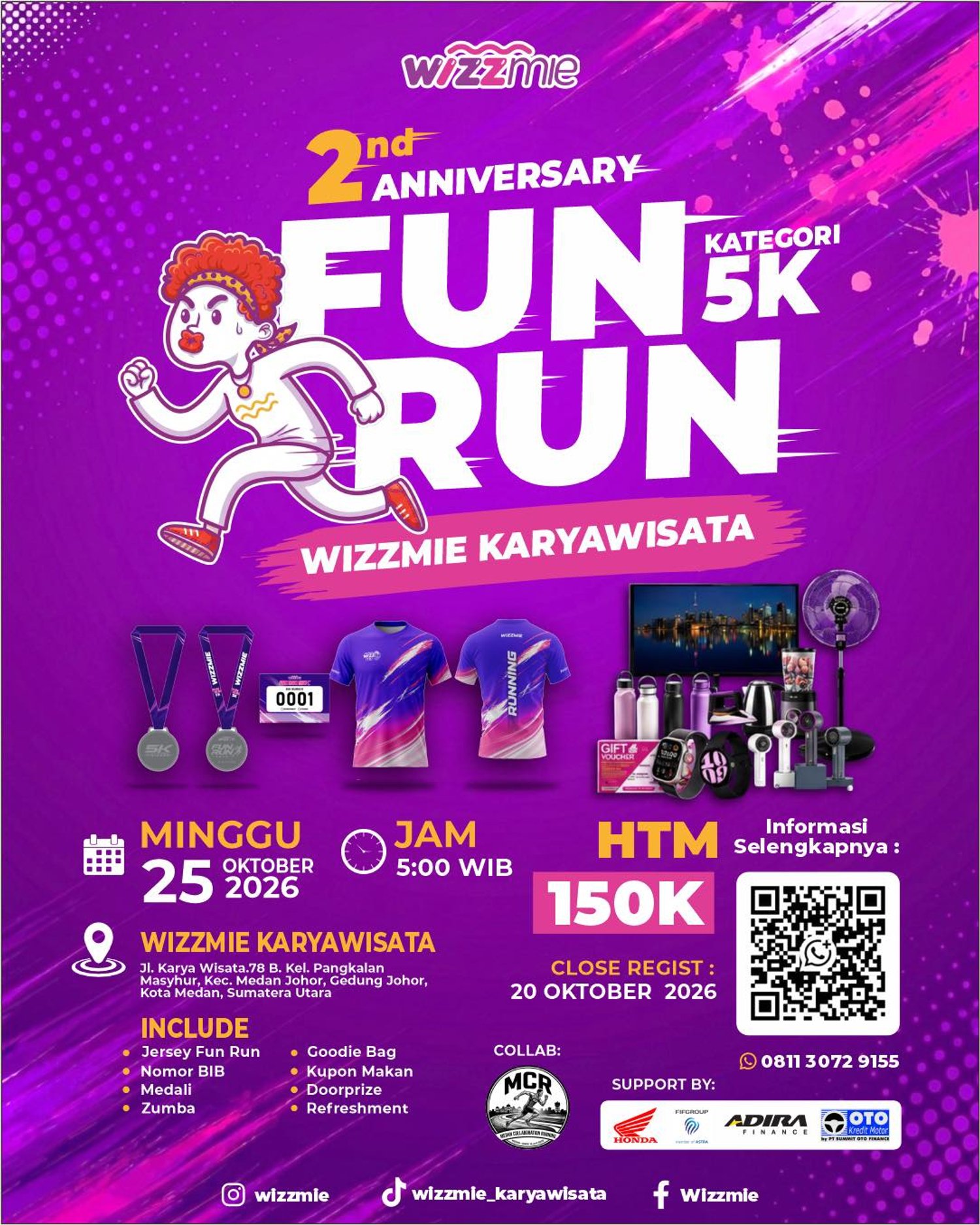 Wizzmie Fun Run 2026