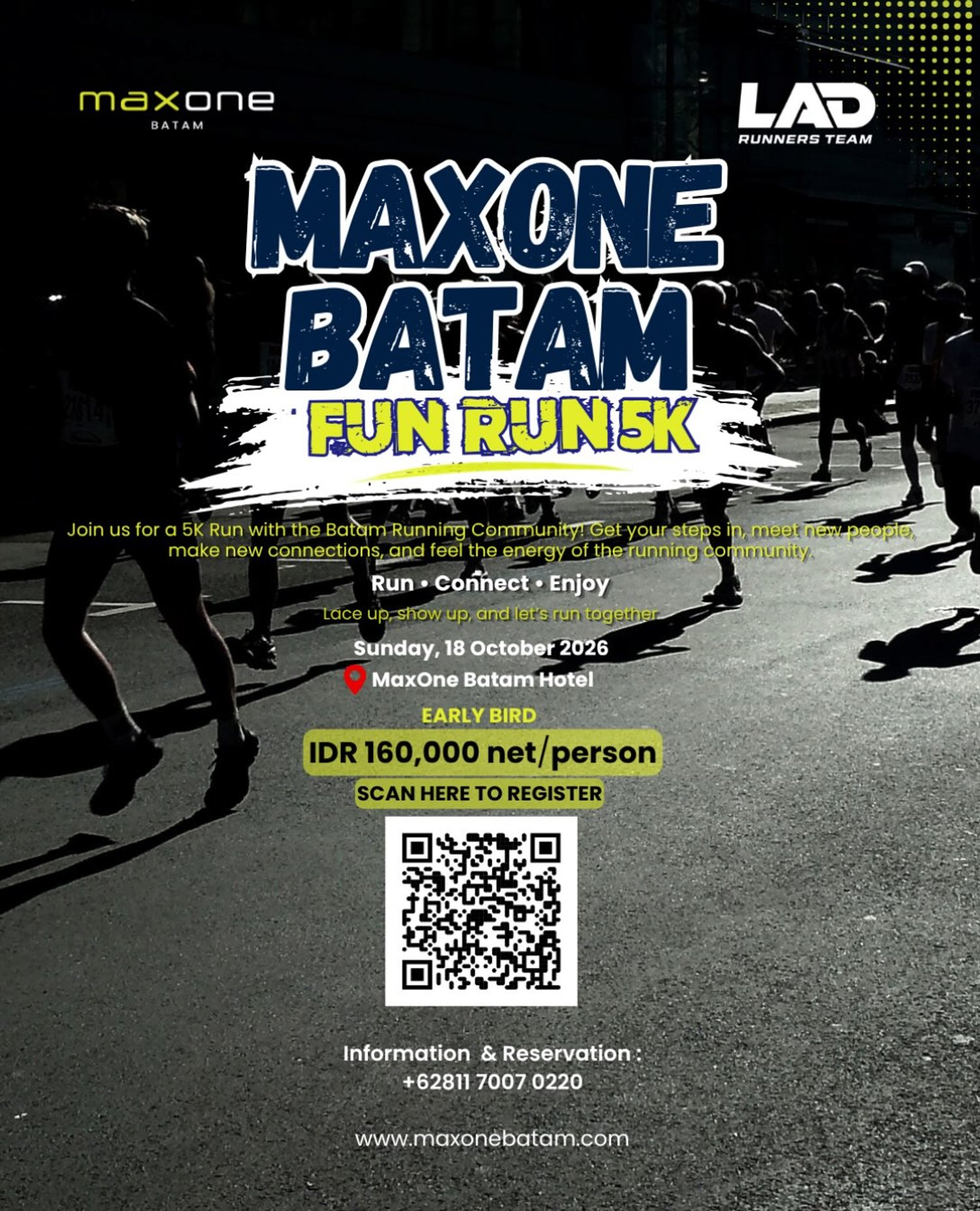 MAXONE Batam Fun Run 2026