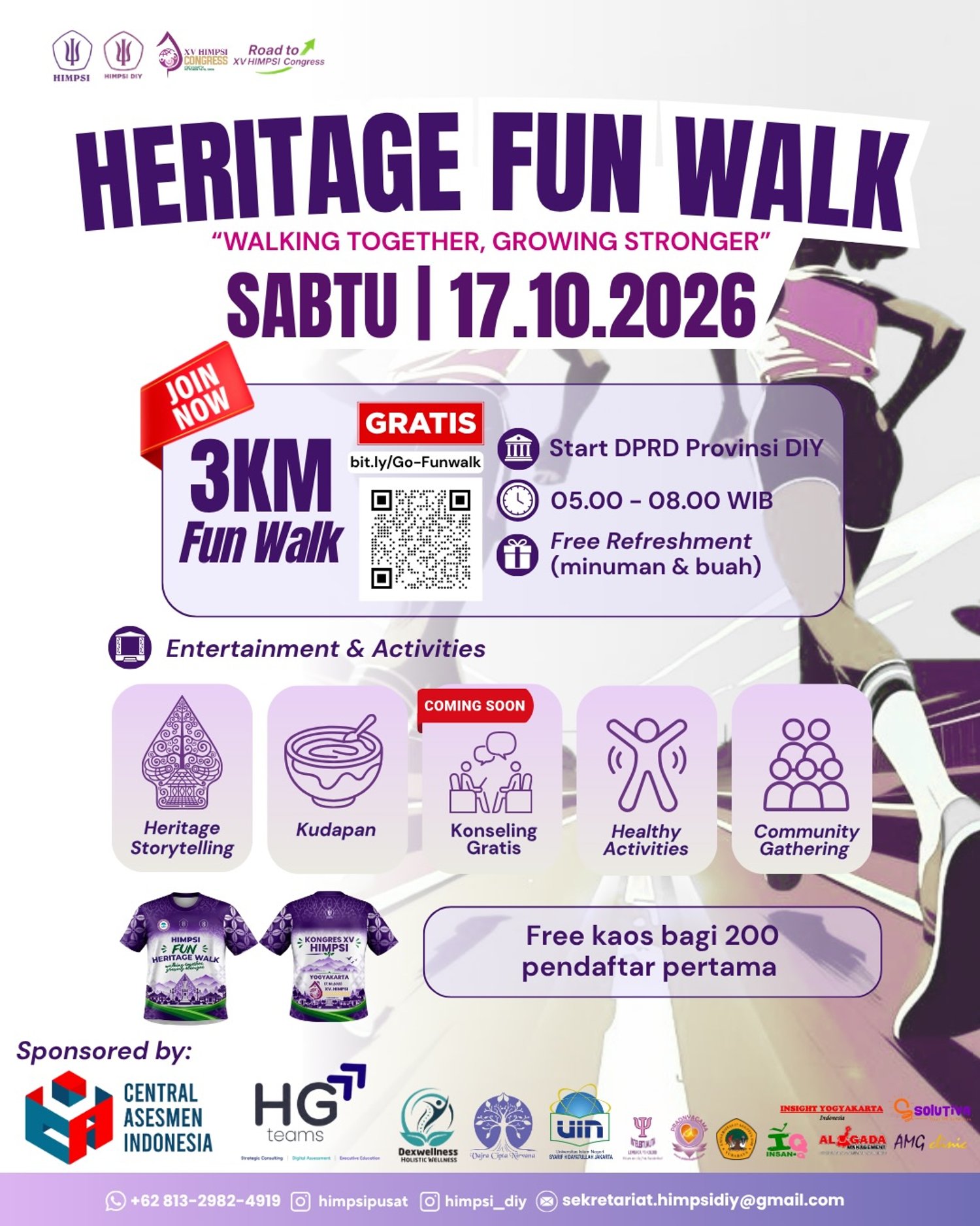 Heritage Fun Walk 2026