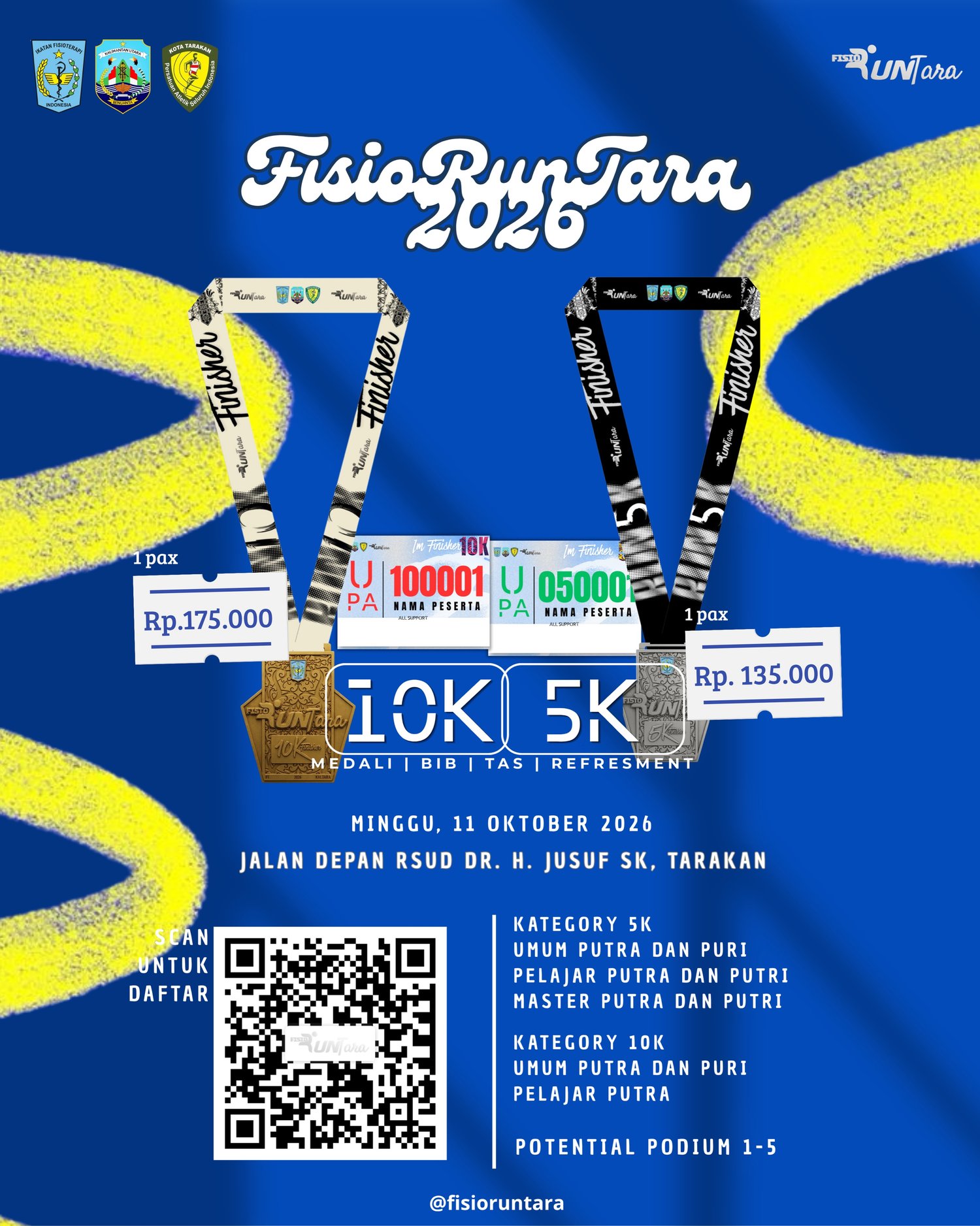 Fisio Run Kalimantan Utara 2026