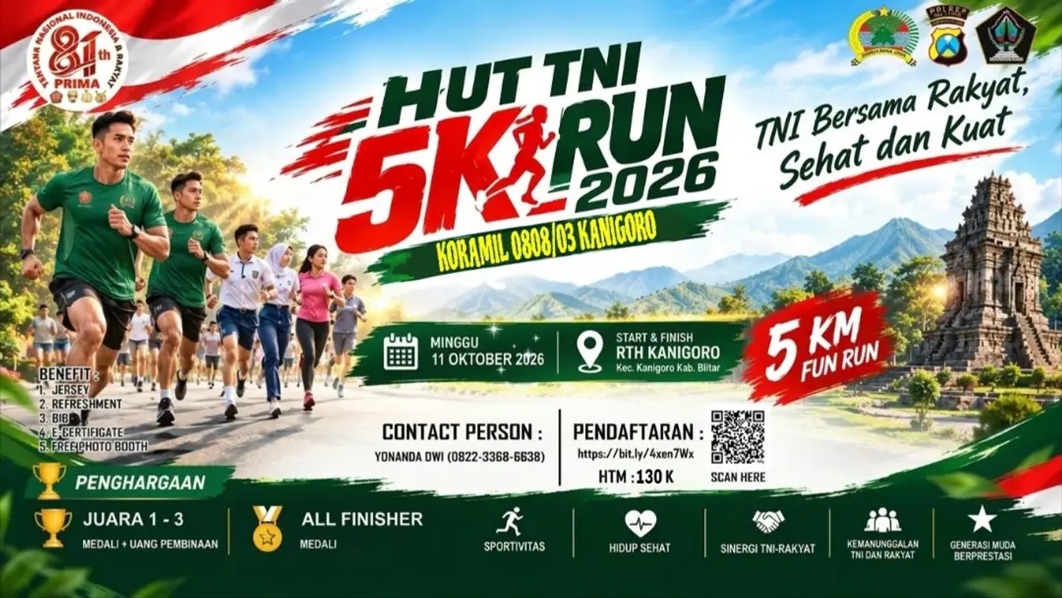 HUT TNI 5K Run 2026