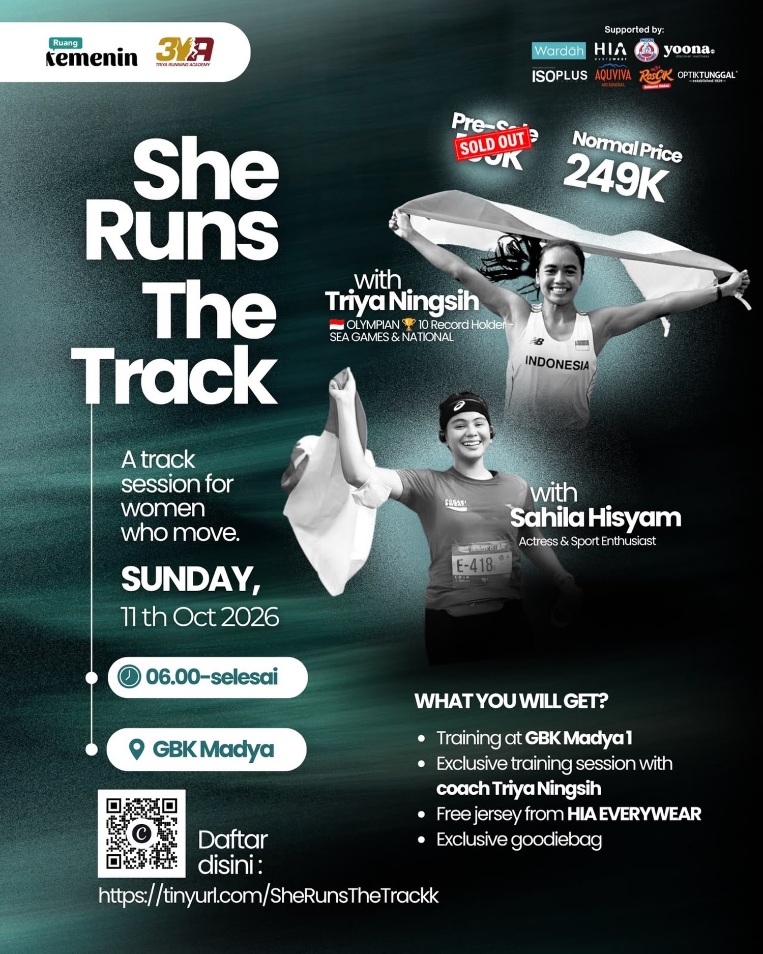 She Runs The Track 2026