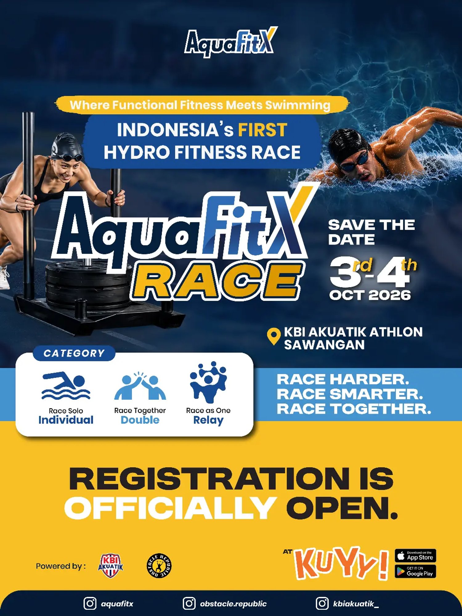 AquaFitX Race 2026