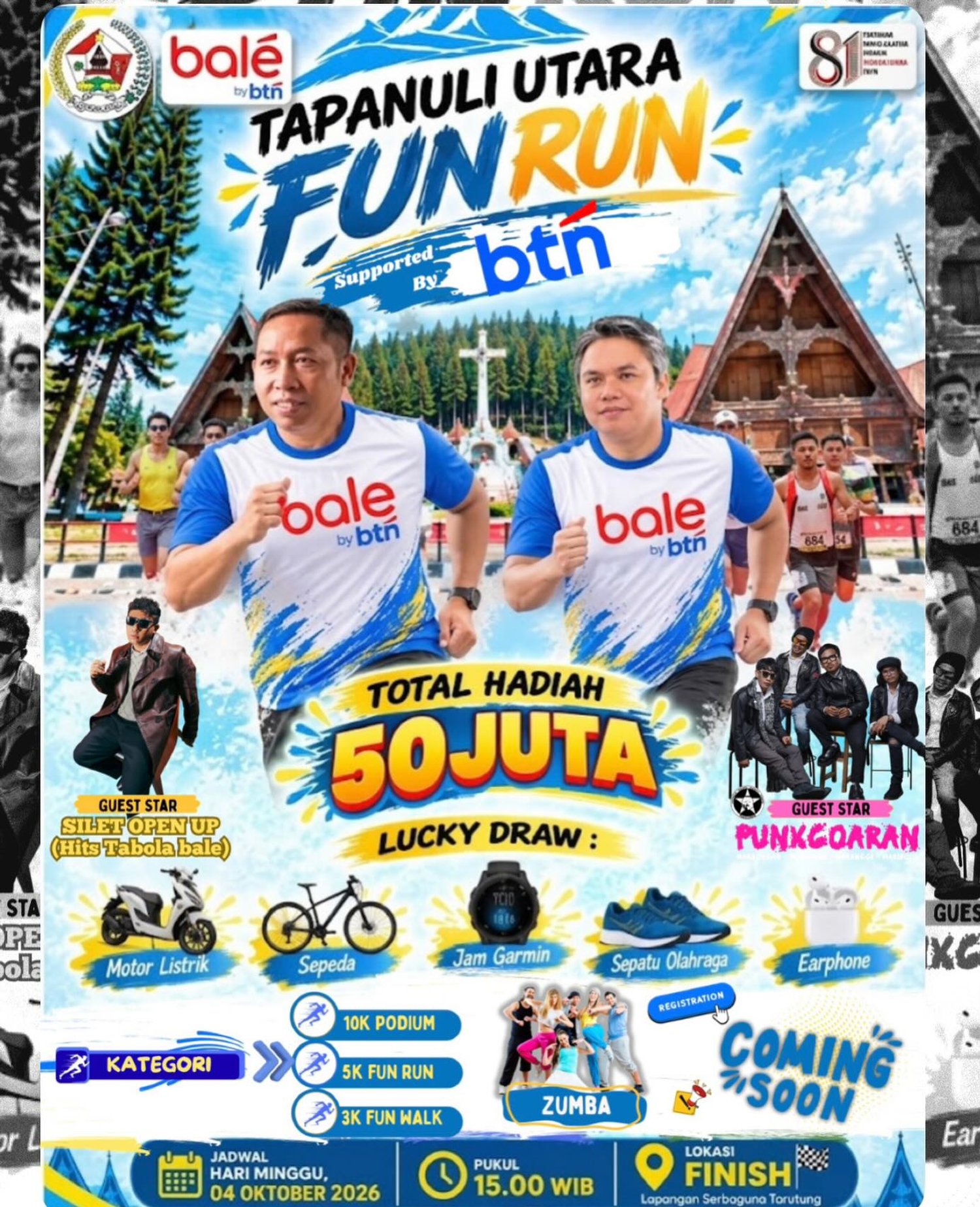 Tapanuli Utara Fun Run 2026