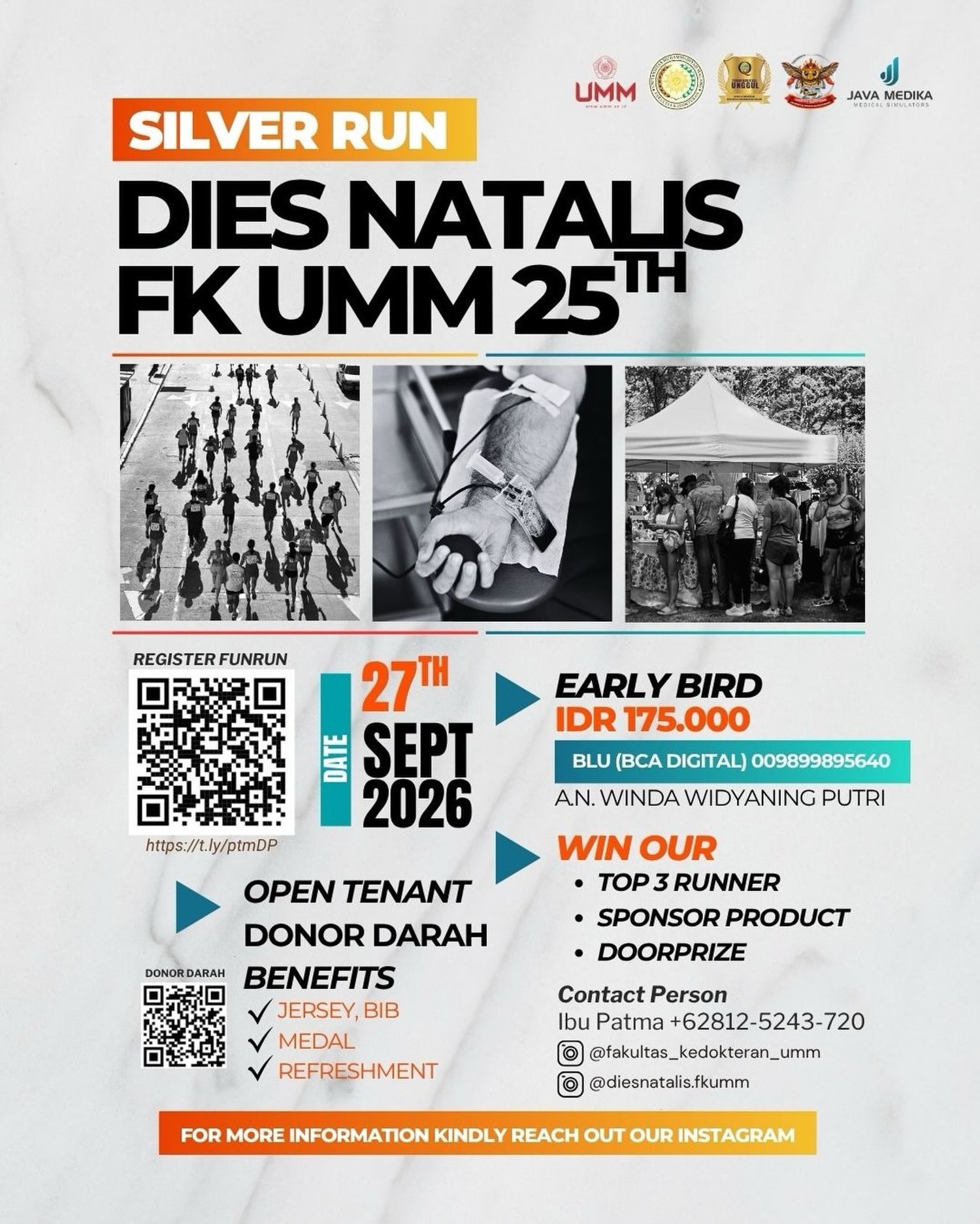 Silver Run Dies Natalis FK UMM 25th 2026