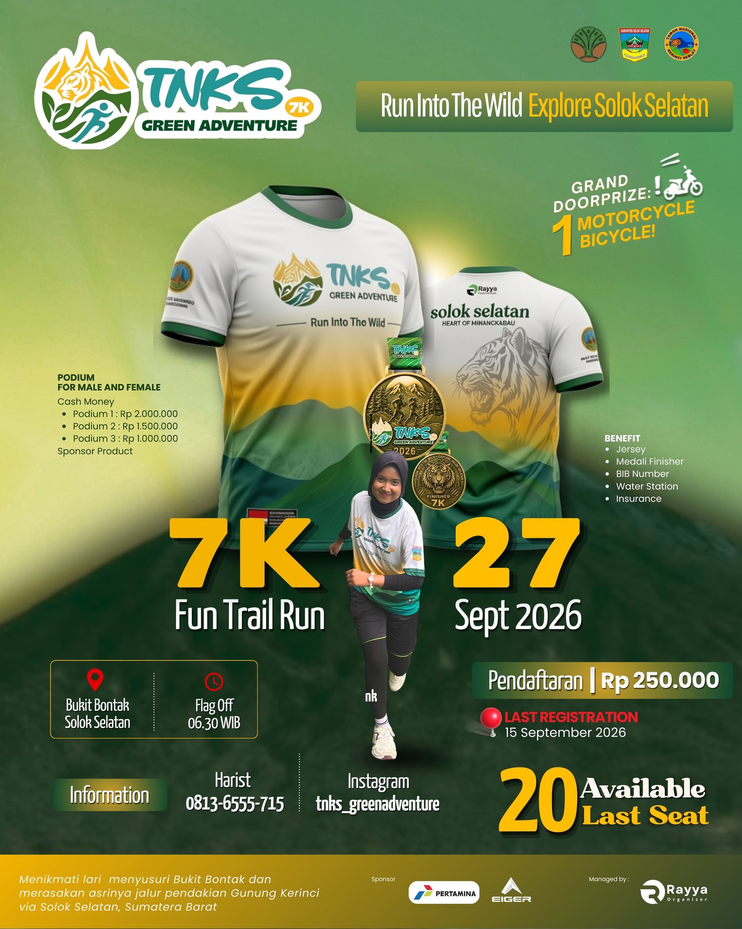 TNKS Green Adventure 7K 2026