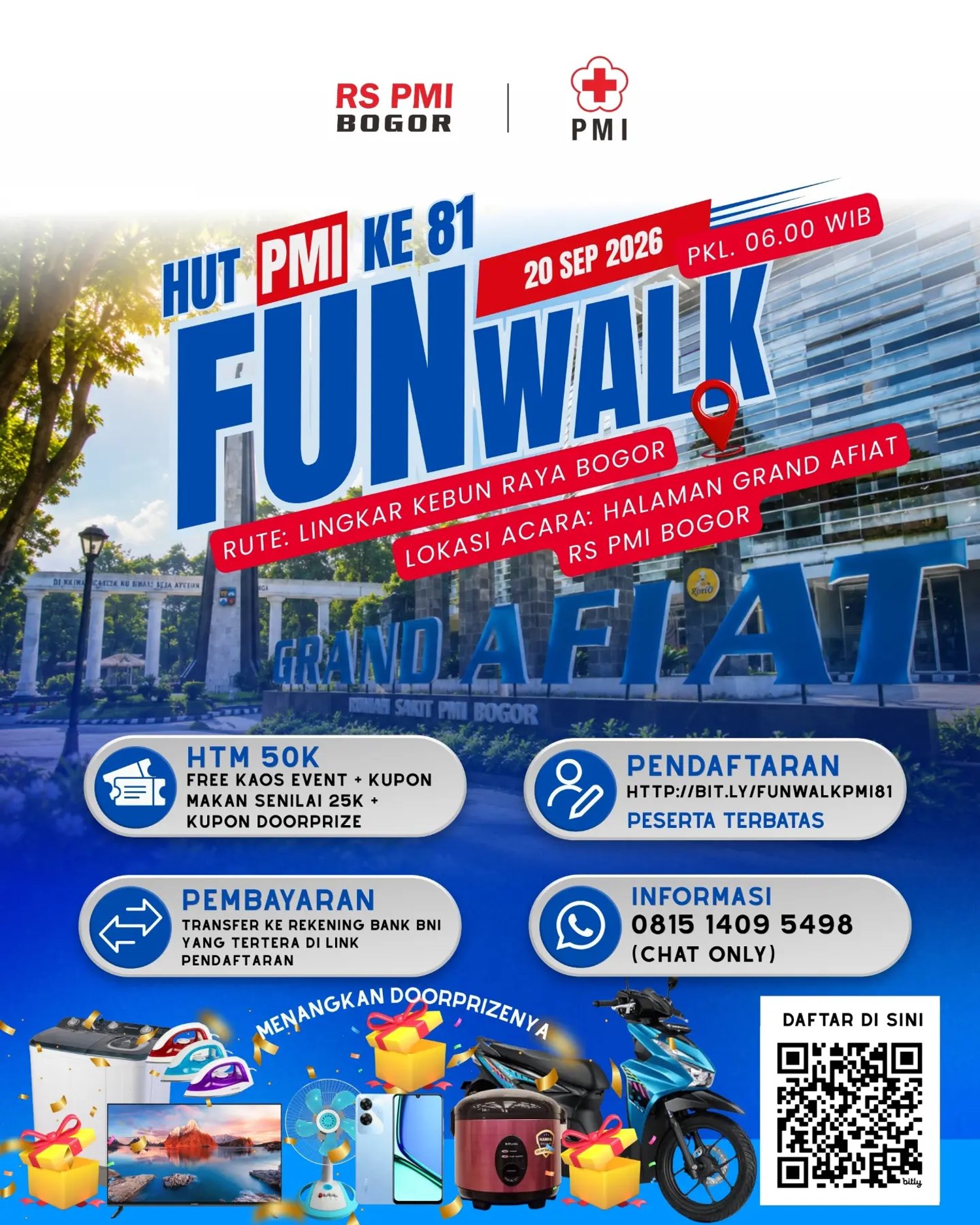 HUT PMI Ke-81 Fun Walk 2026