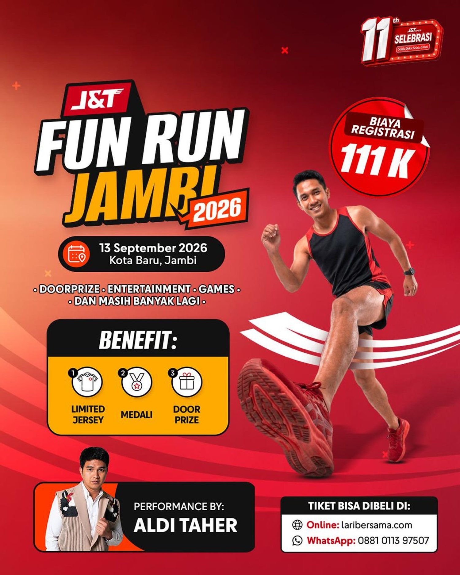 J&T Fun Run Jambi 2026