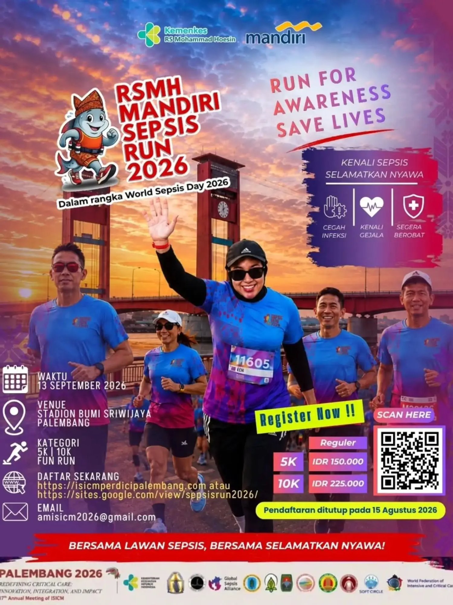RSMH Mandiri Sepsis Run 2026