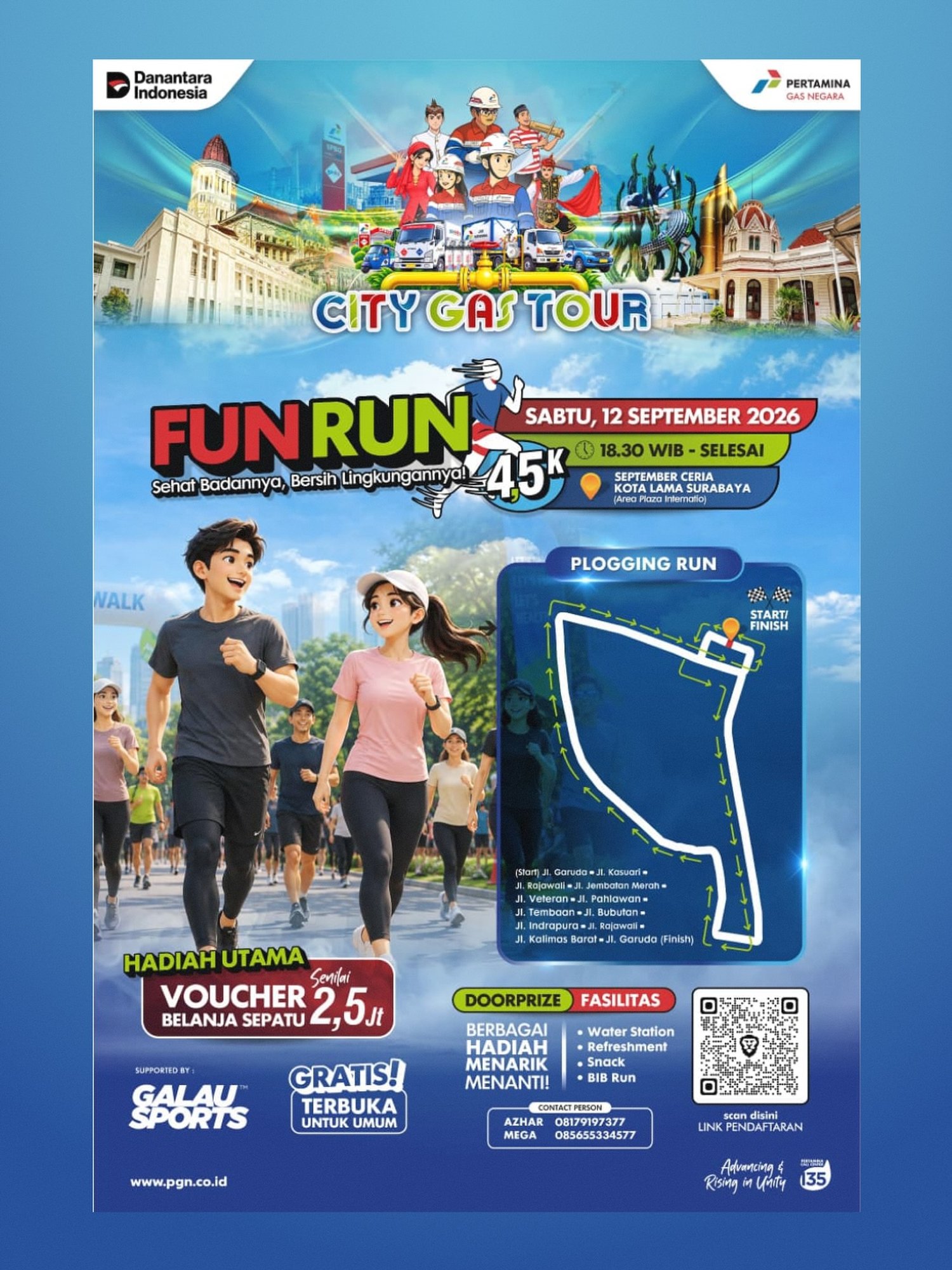 City Gas Tour Fun Run 2026