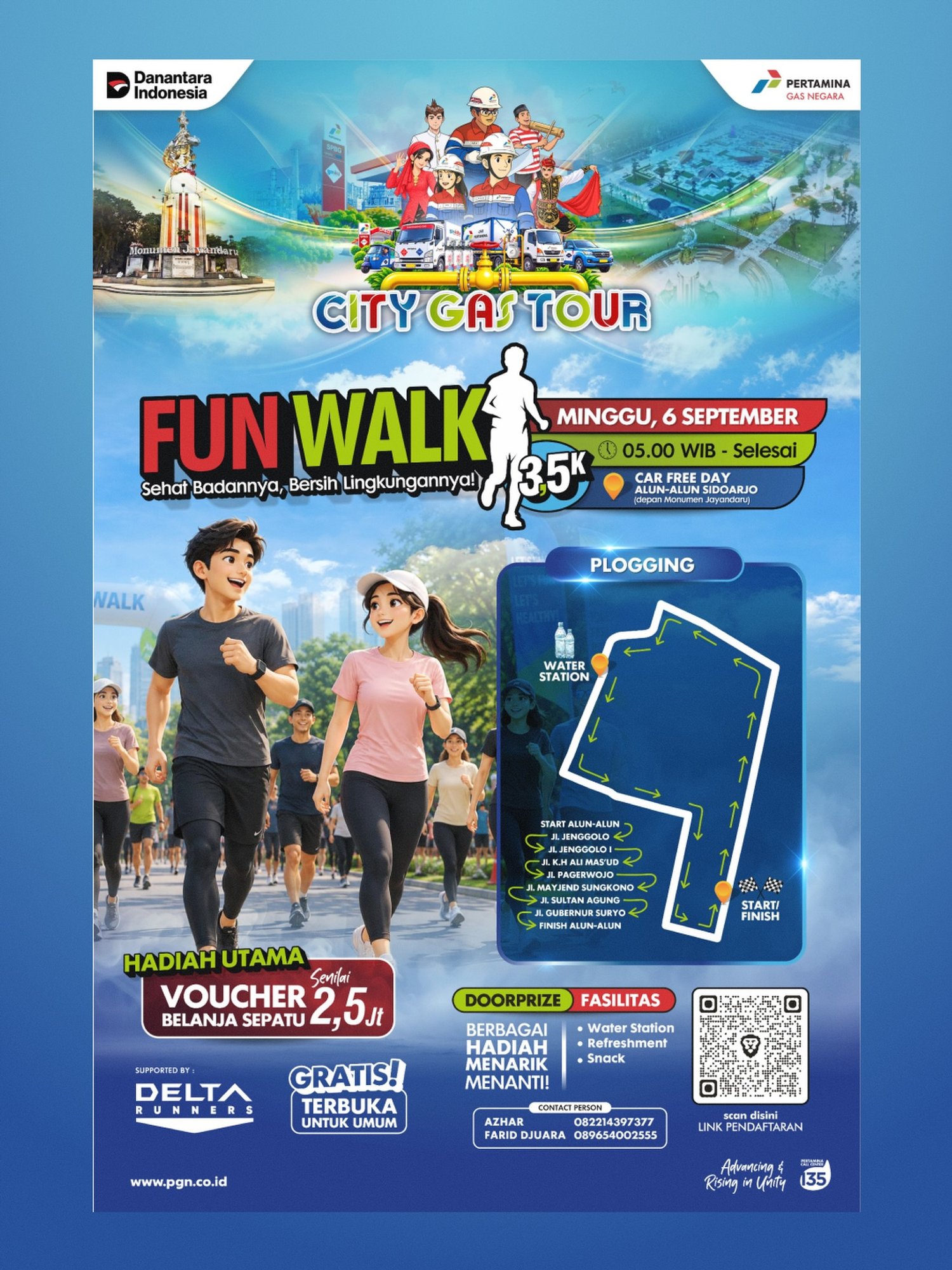 City Gas Tour Fun Walk 2026