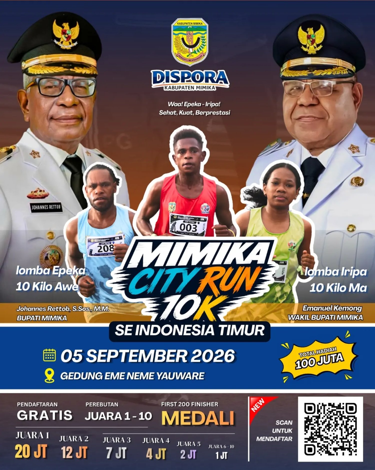 Mimika City Run 10K 2026