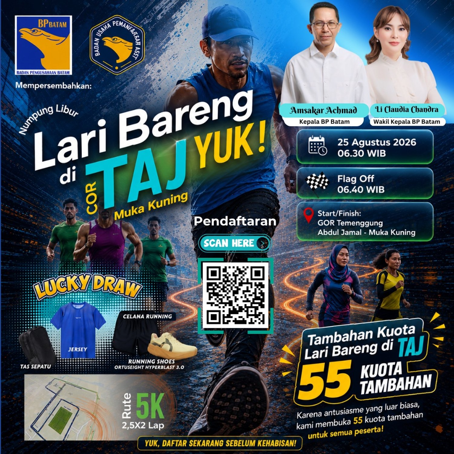 Lari Bareng di TAJ Yuk 2026