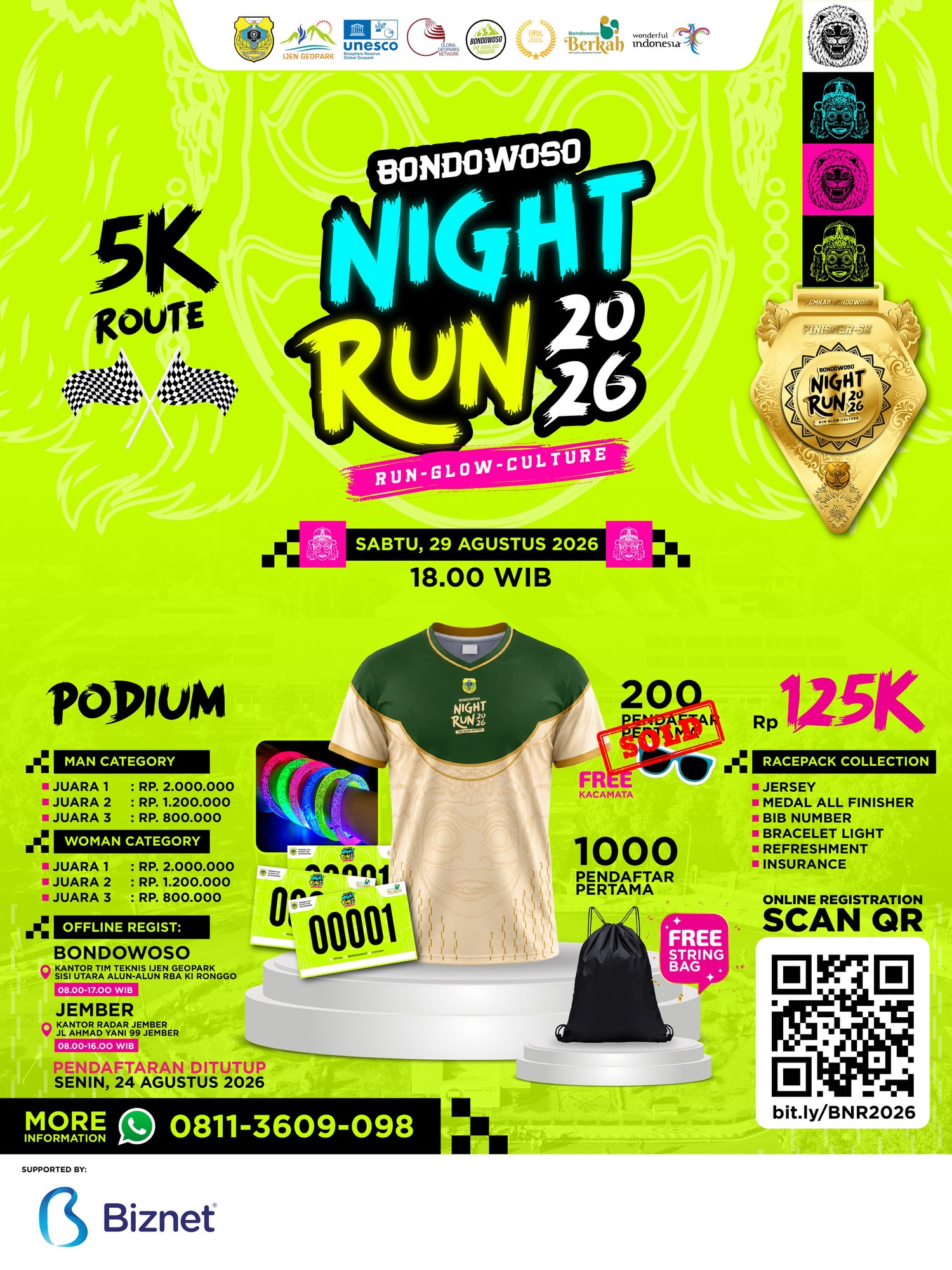 Bondowoso Night Run 2026