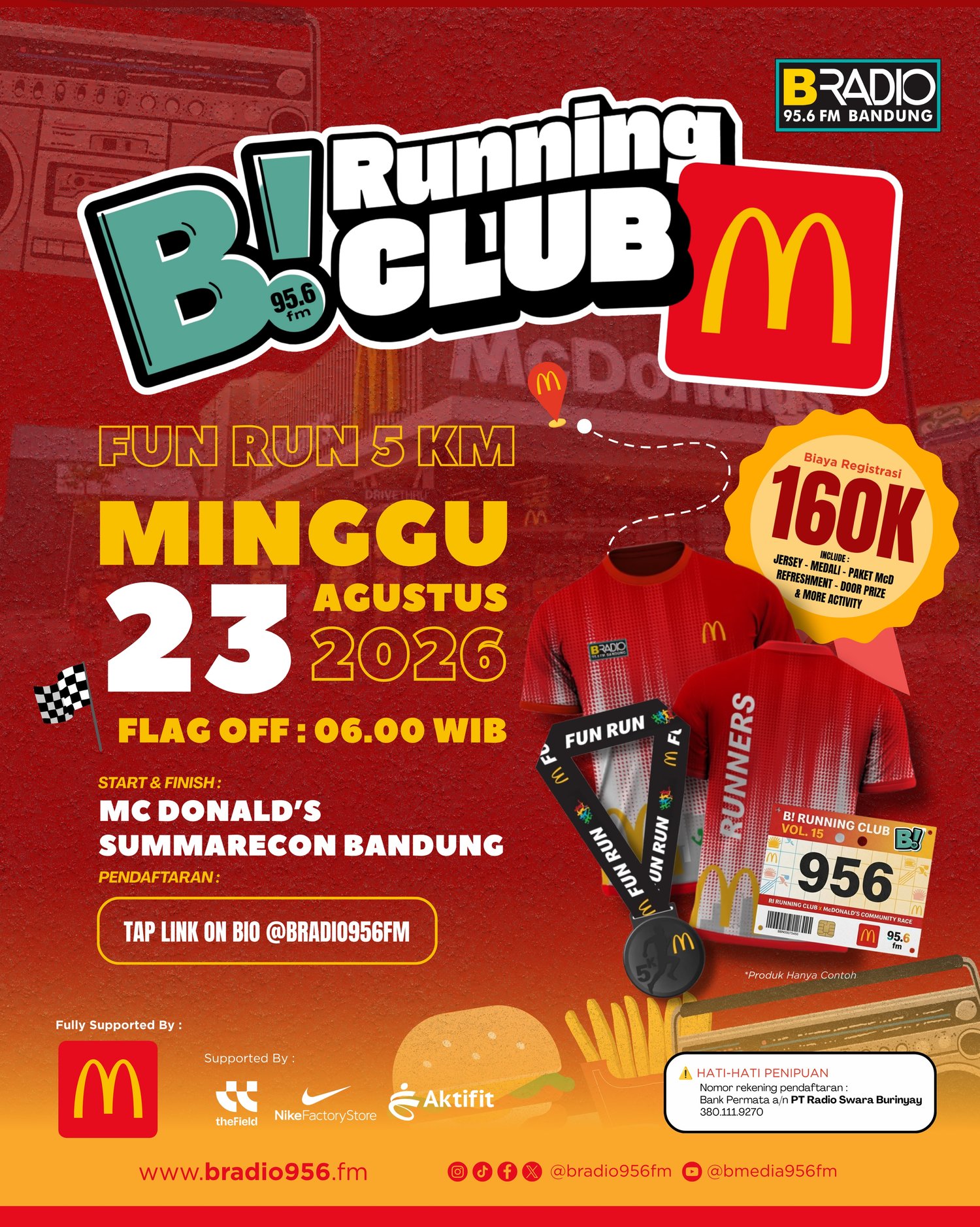 B! Running Club Fun Run 2026
