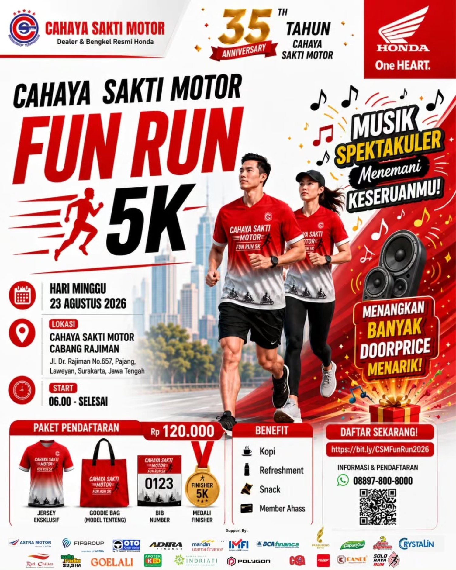 Cahaya Sakti Motor Fun Run 2026
