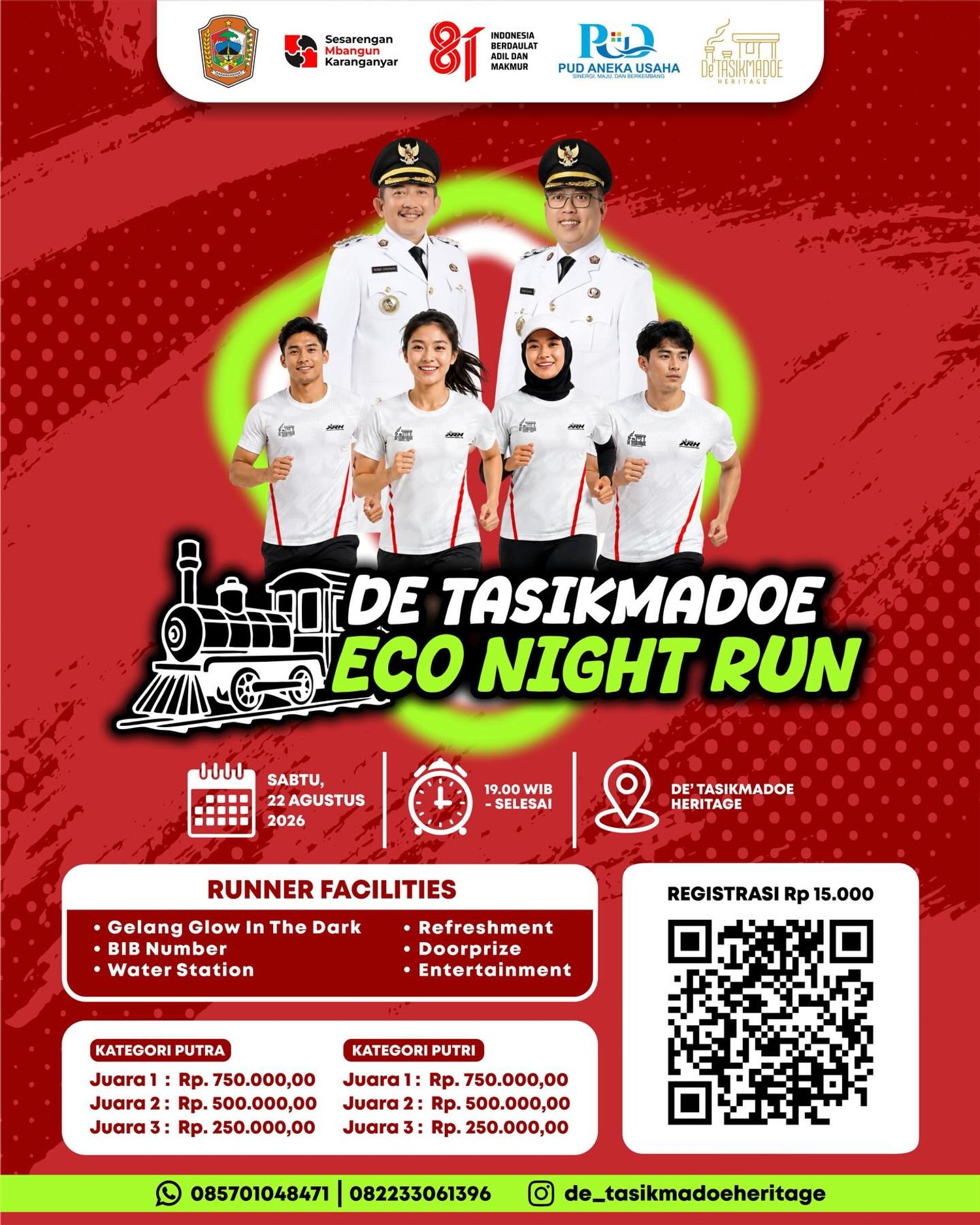 De Tasikmadoe Eco Night Run 2026
