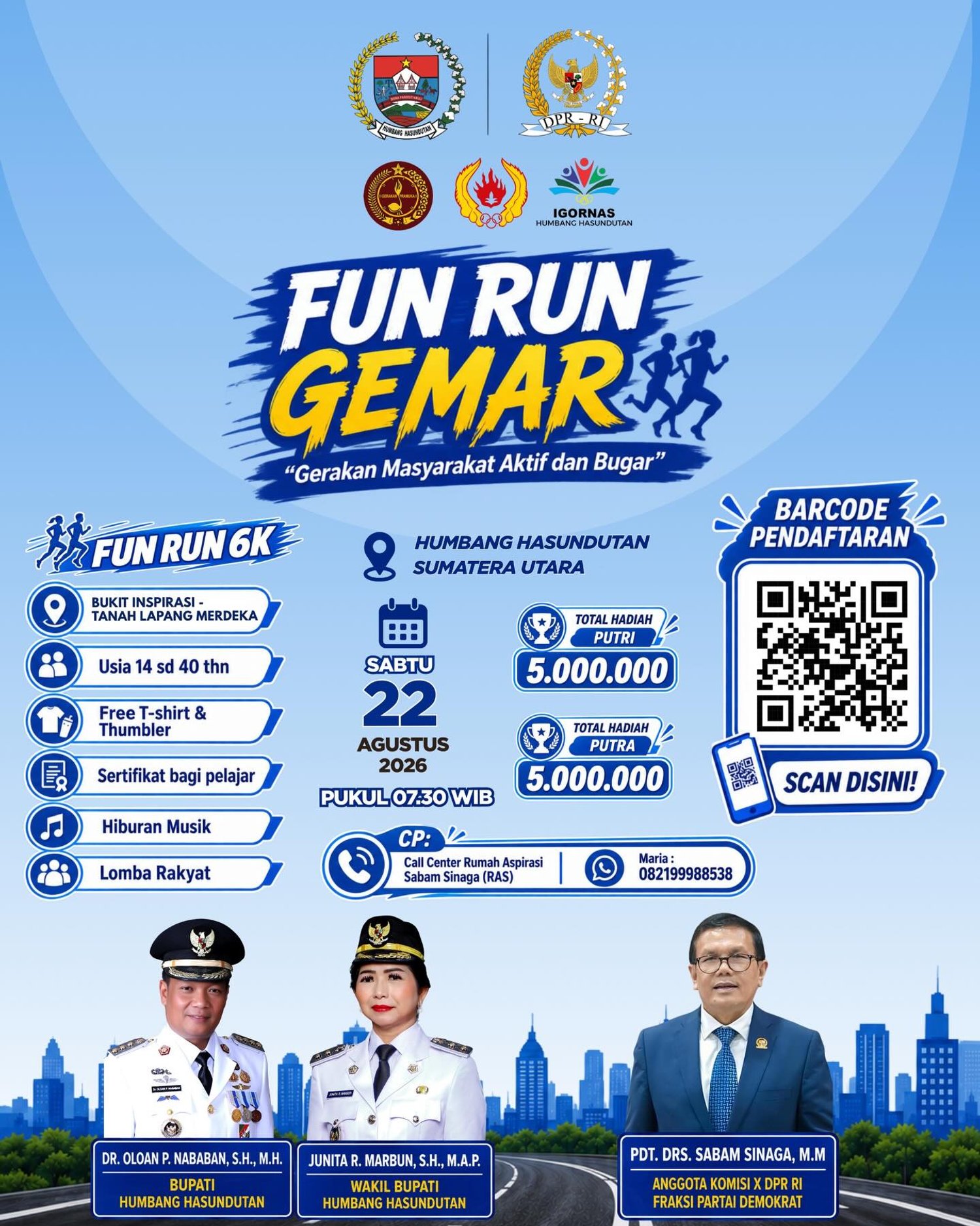 Fun Run Gemar 2026
