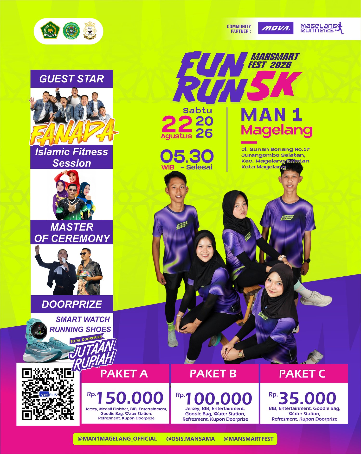 Fun Run MAN 1 Magelang 2026