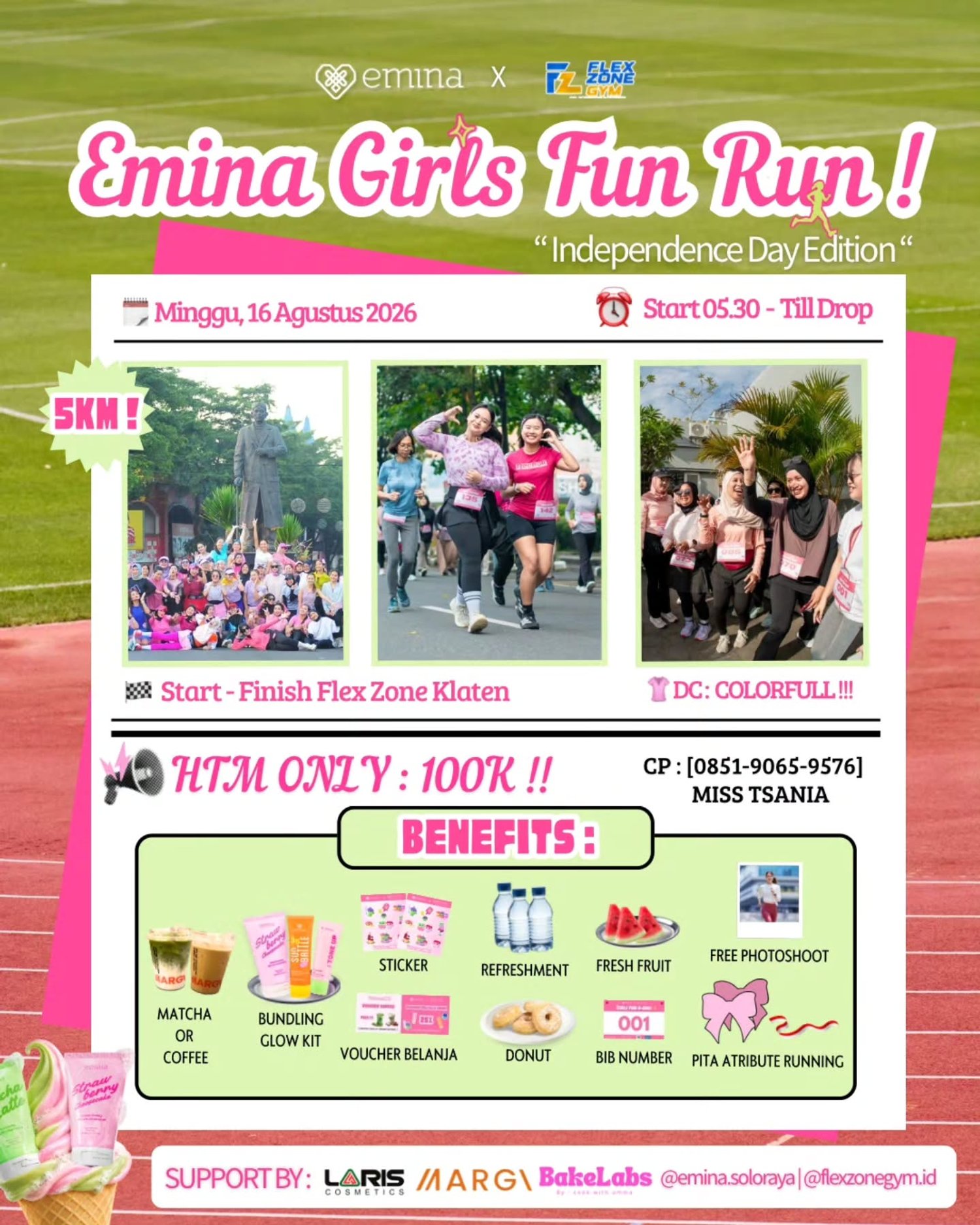 Emina Girls Fun Run 2026