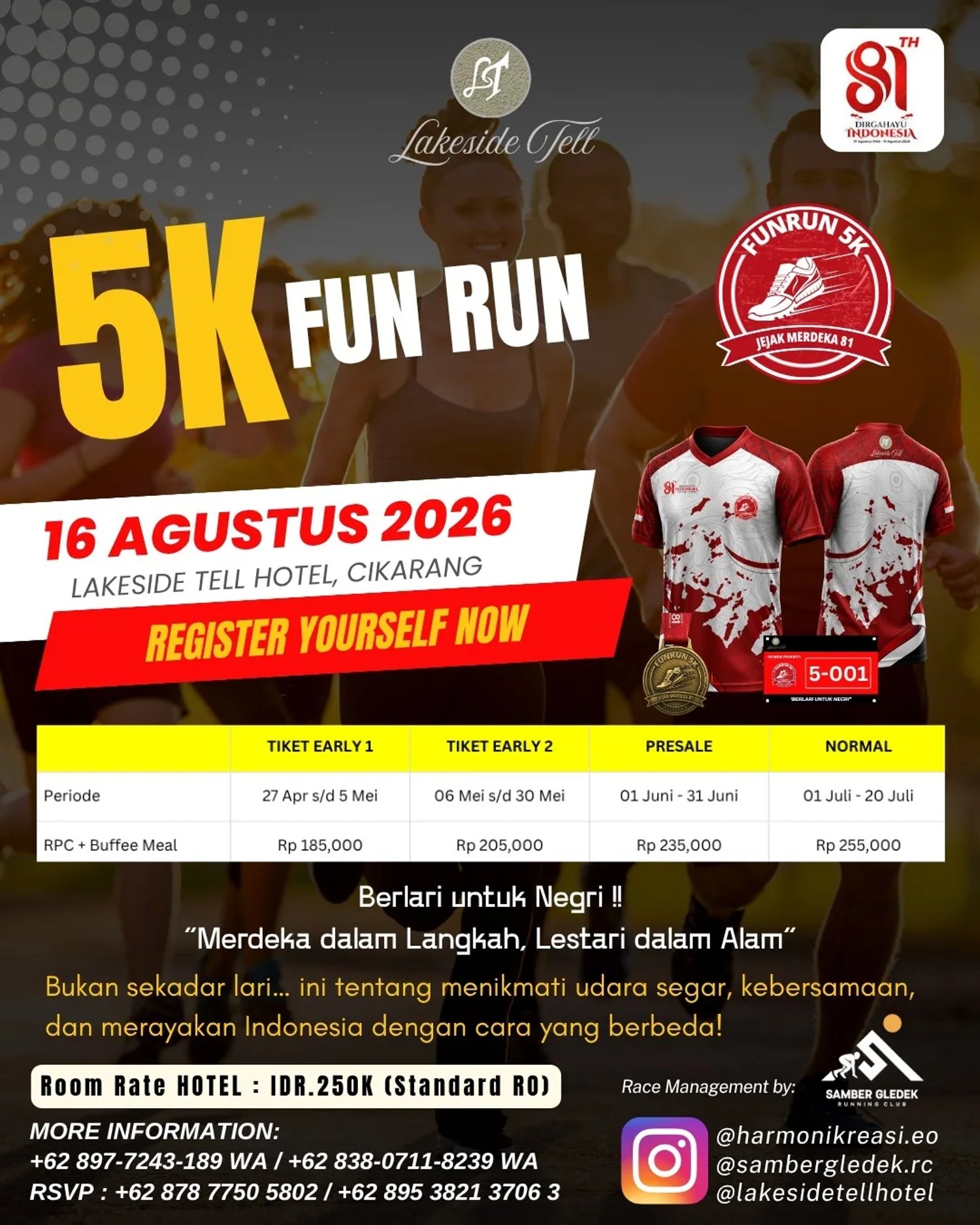 Jejak Merdeka 81 - Fun Run 2026