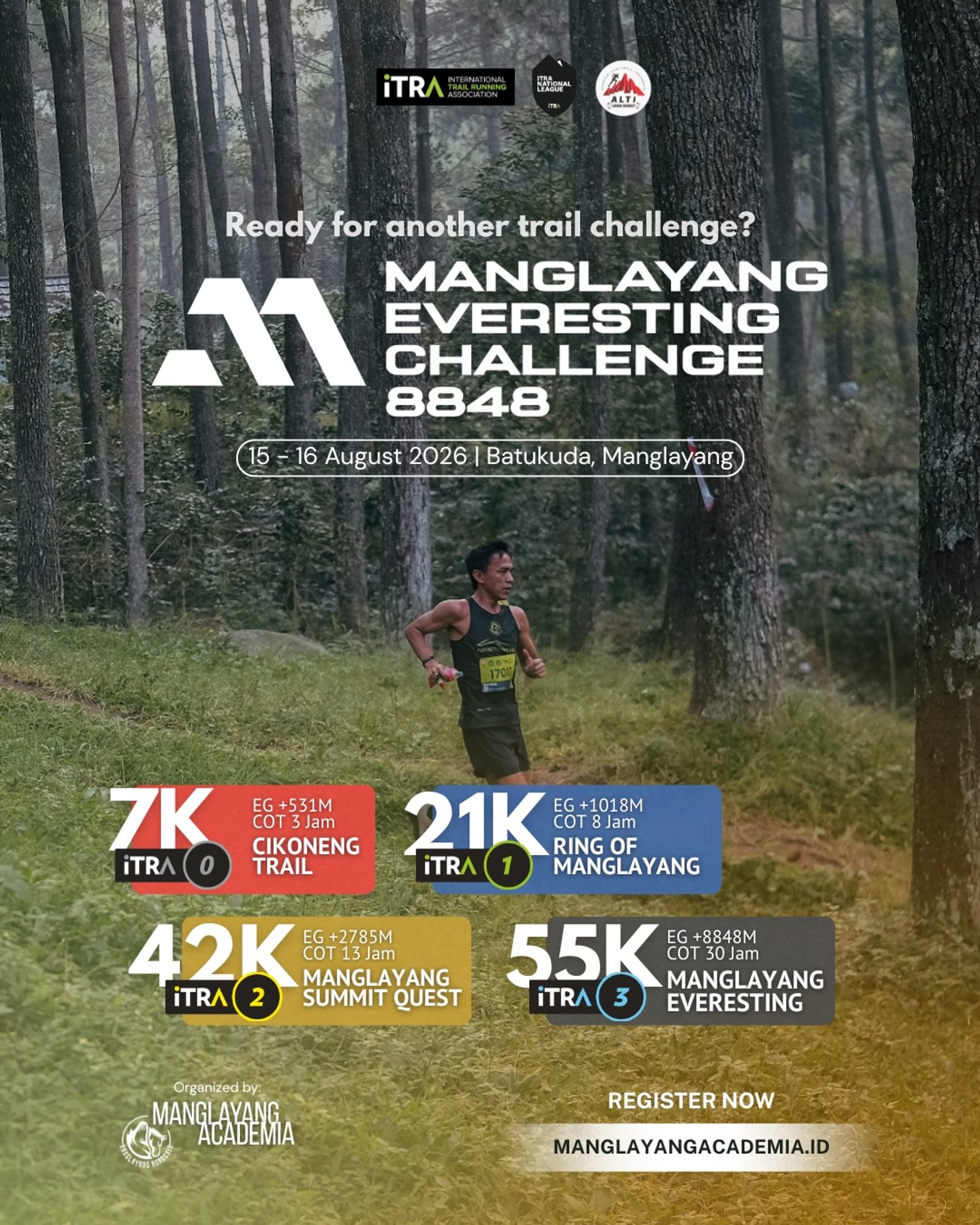 Manglayang Everesting Challenge 8848 2026