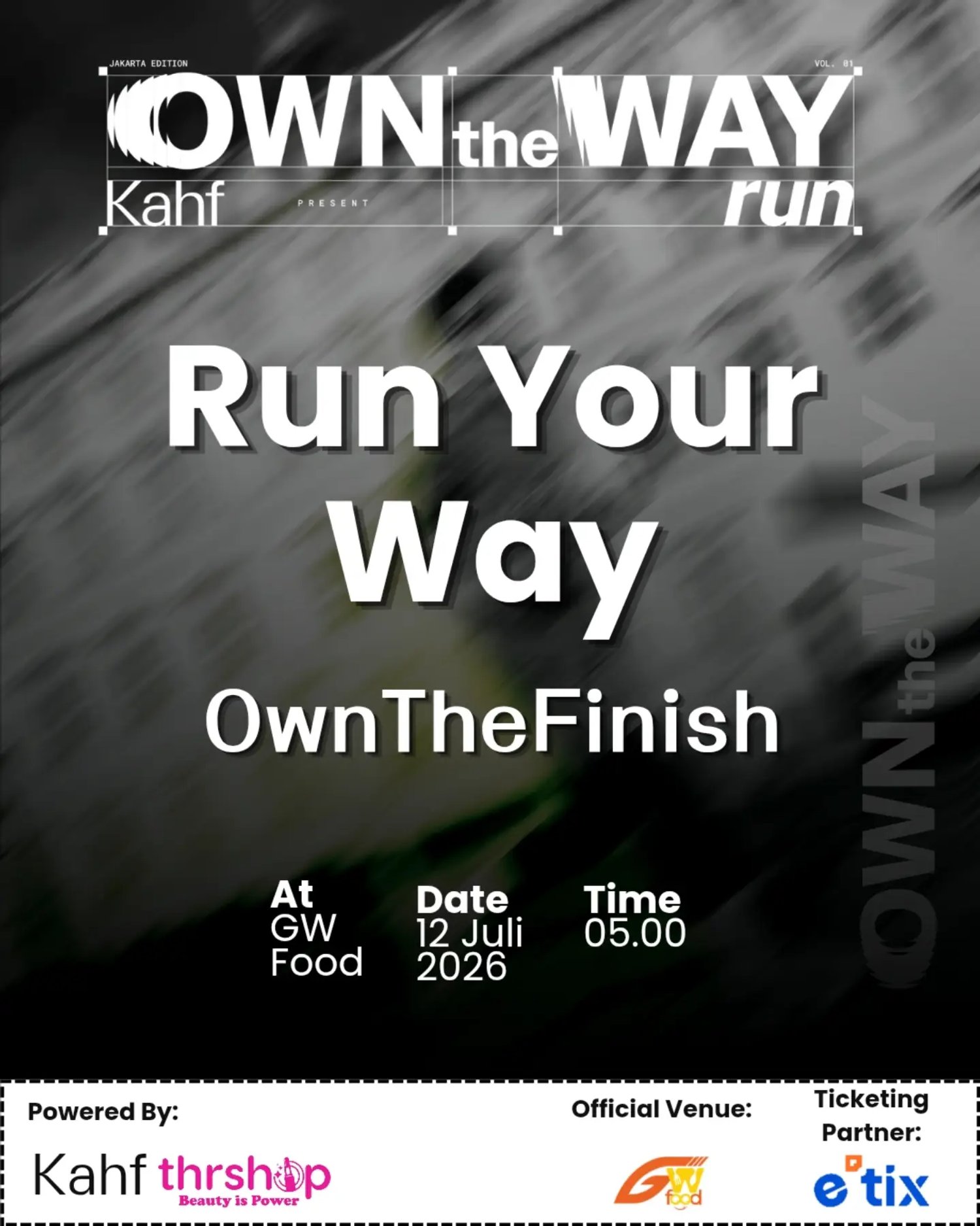 Run Own Your Way by Kahf X 2026