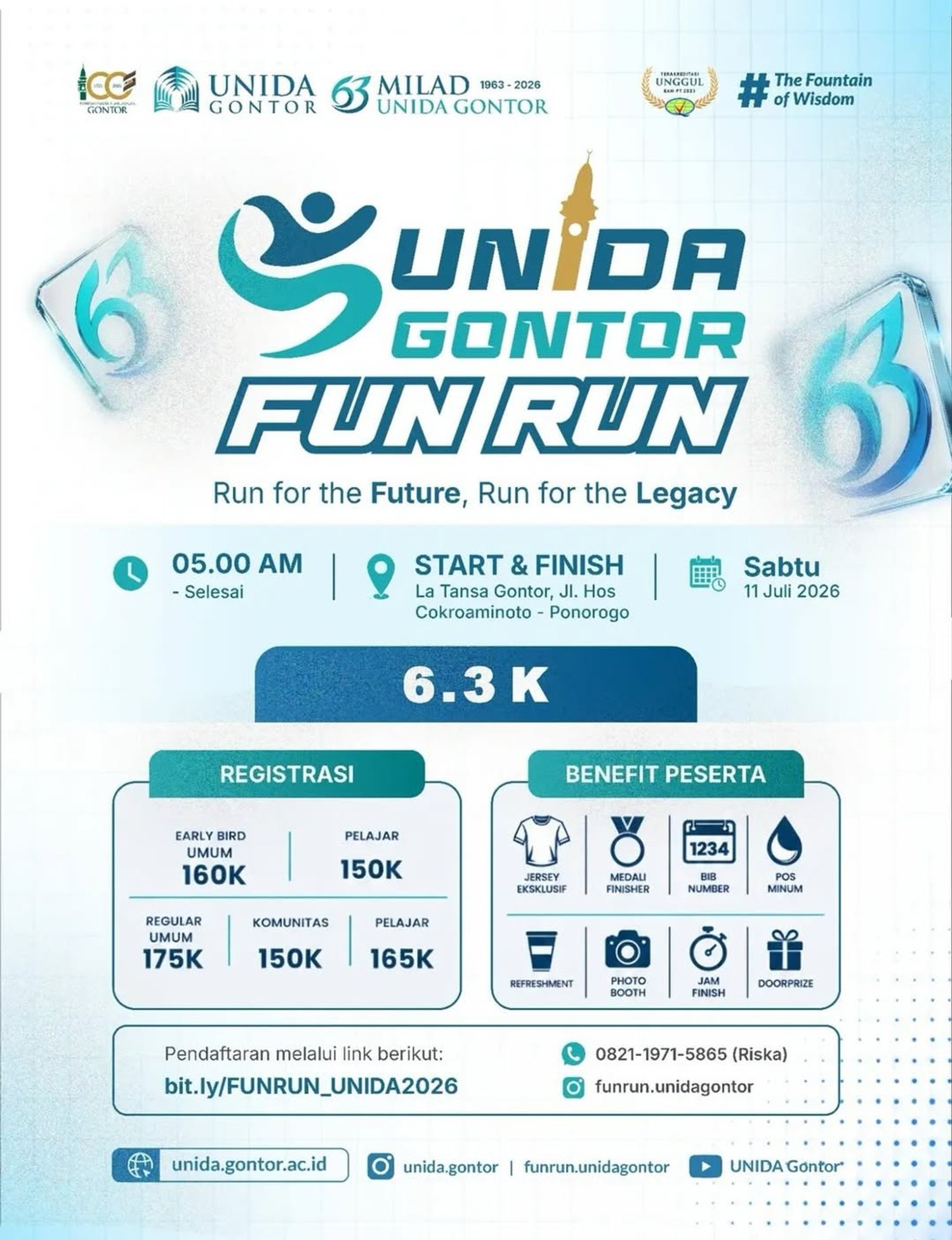 UNIDA Gontor Fun Run 2026