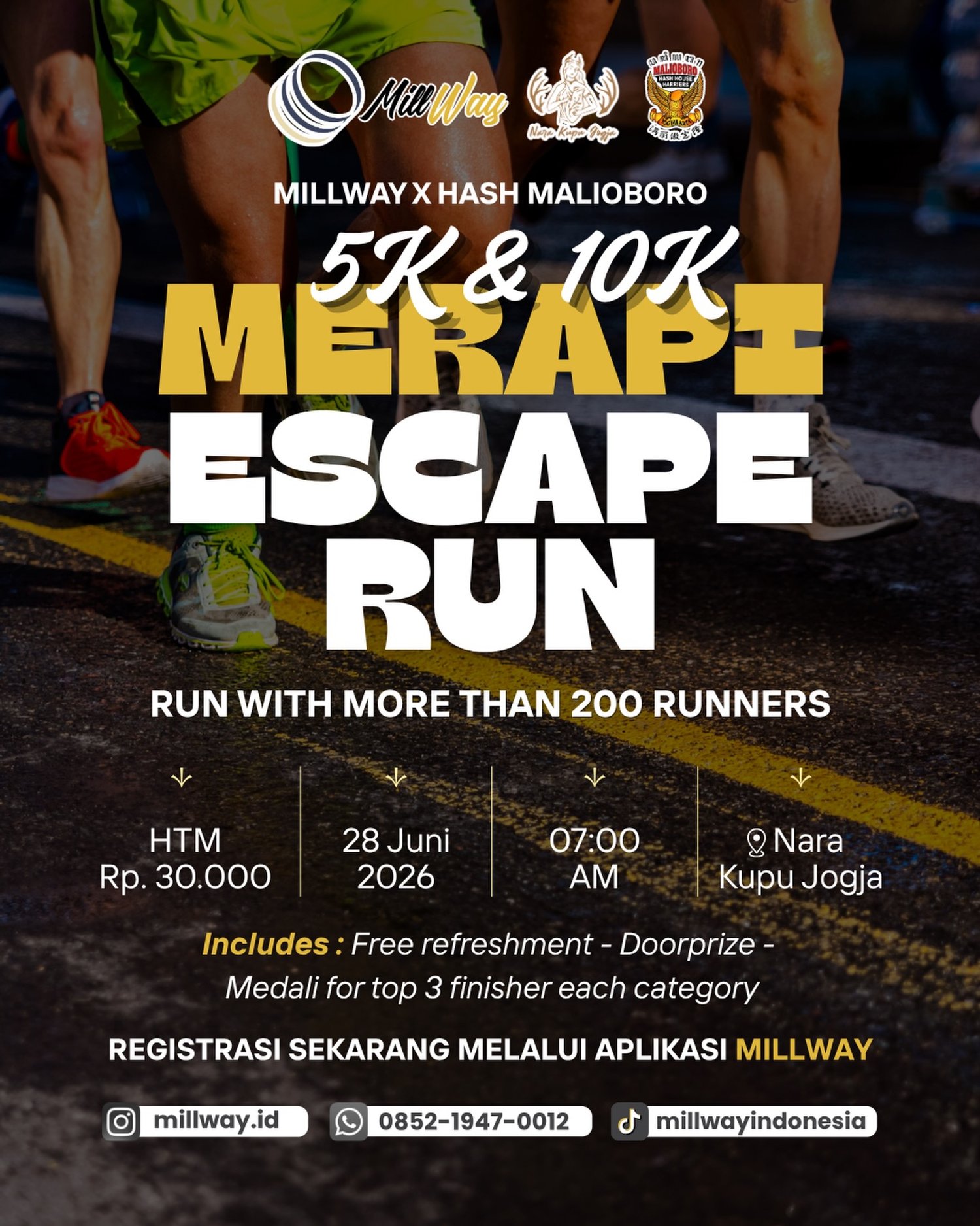 Merapi Escape Run 2026
