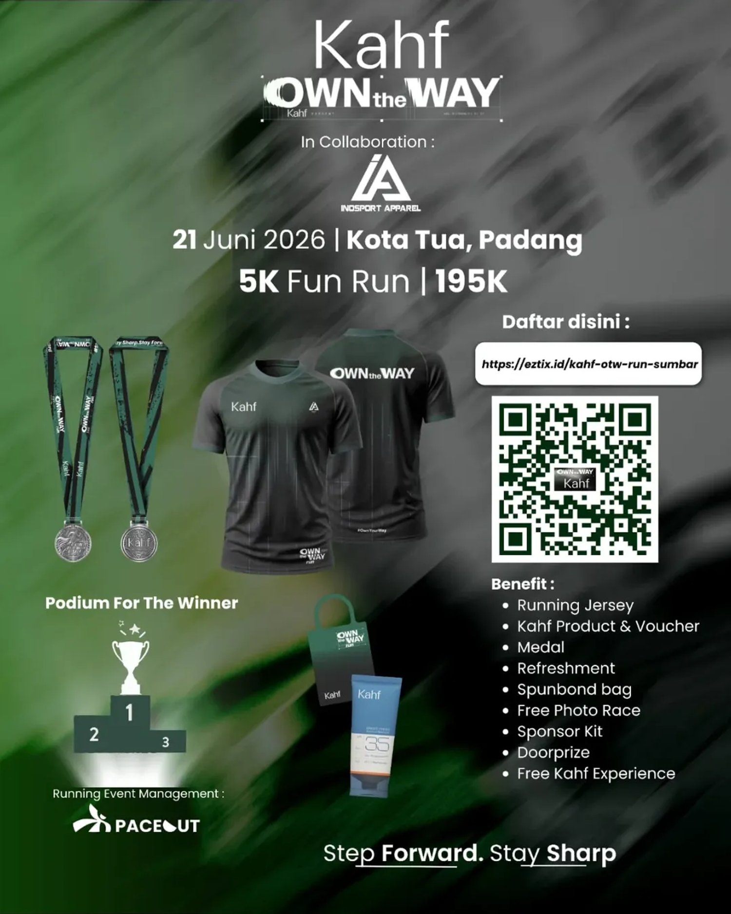 Kahf Own the Way Run 2026