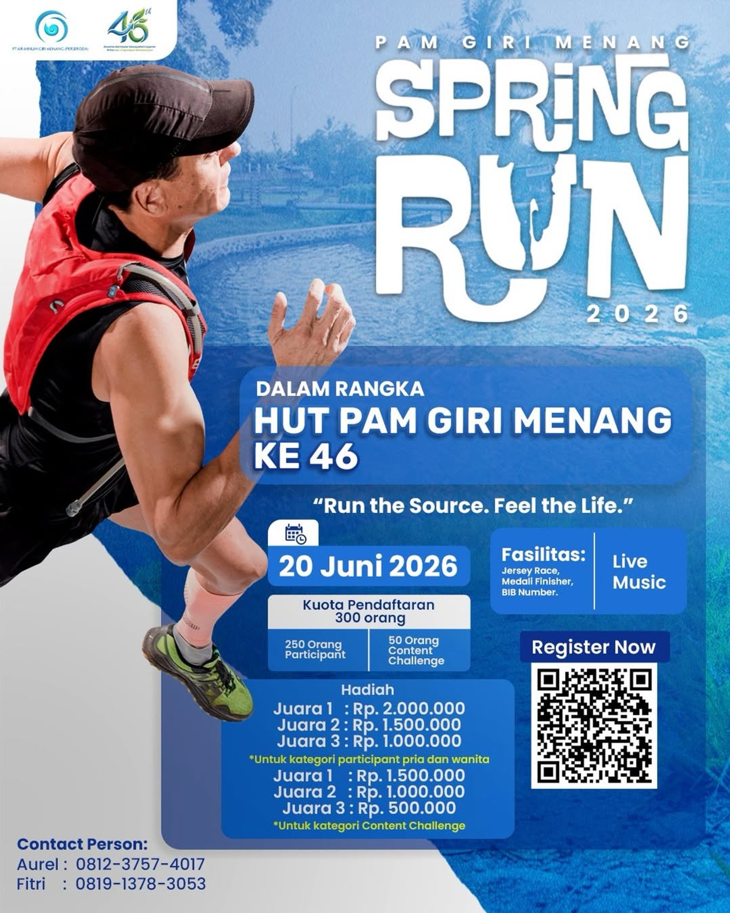 SpringRun PAM Giri Menang 2026