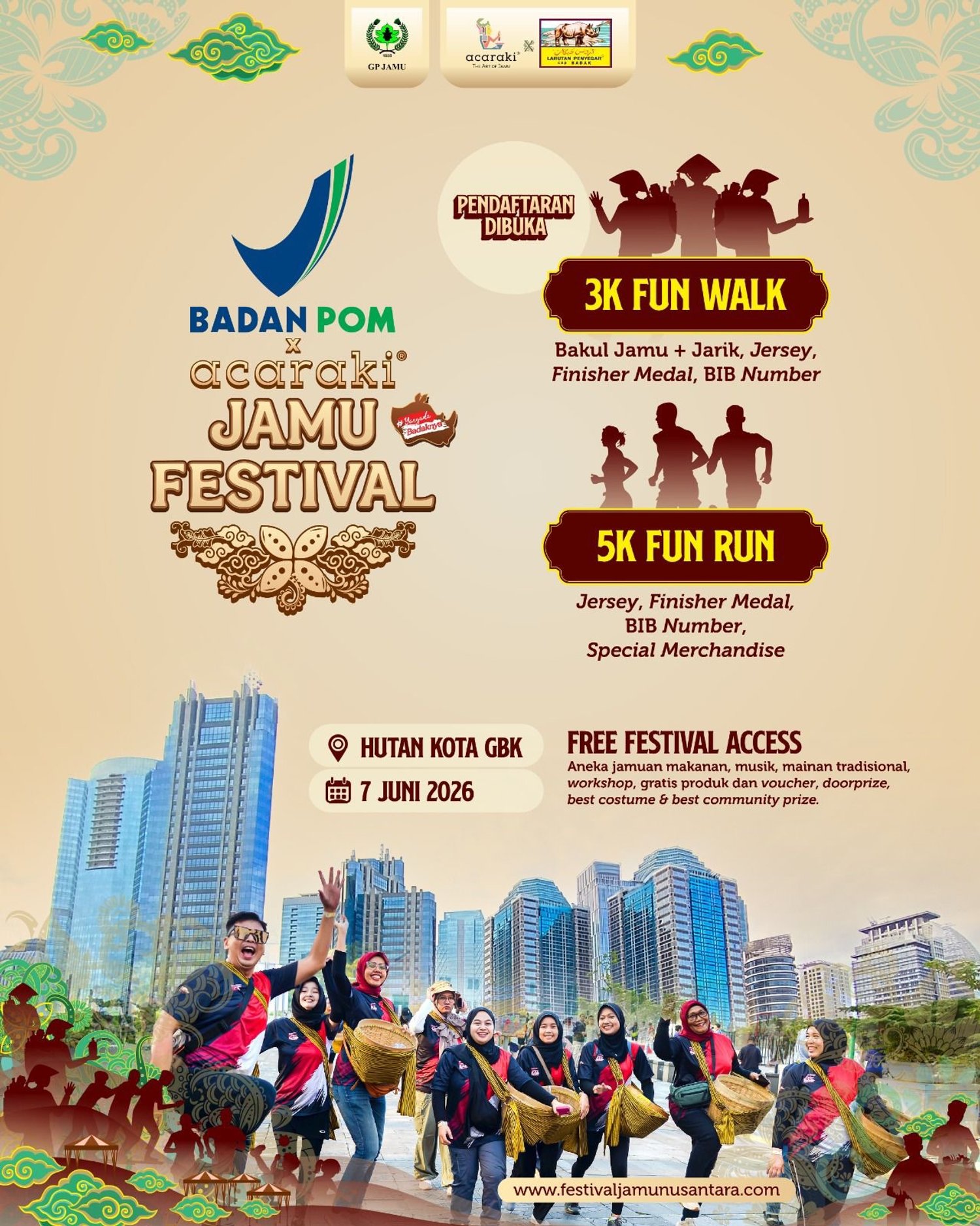 BPOM x acaraki Jamu Festival 2026