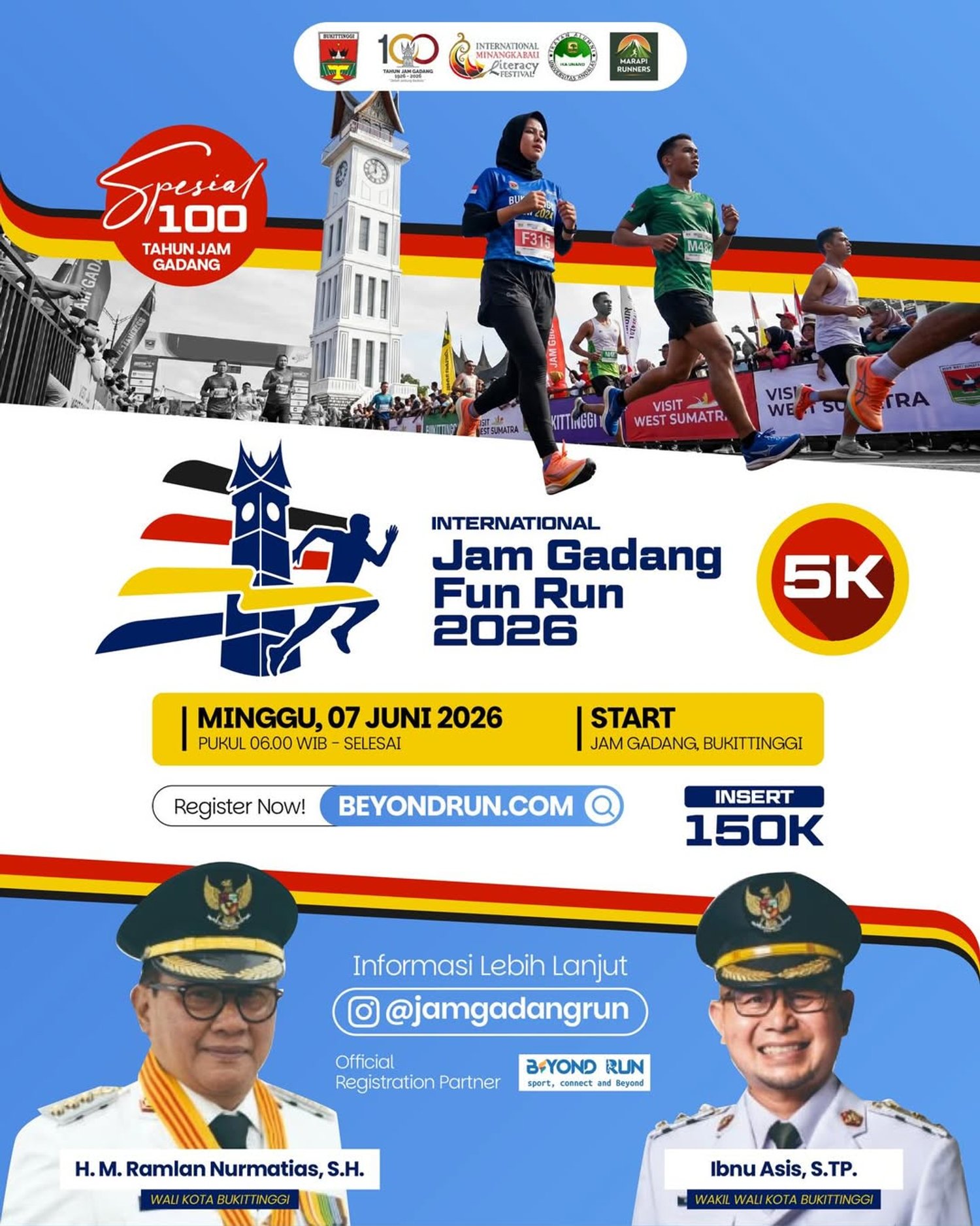 Jam Gadang Fun Run 2026