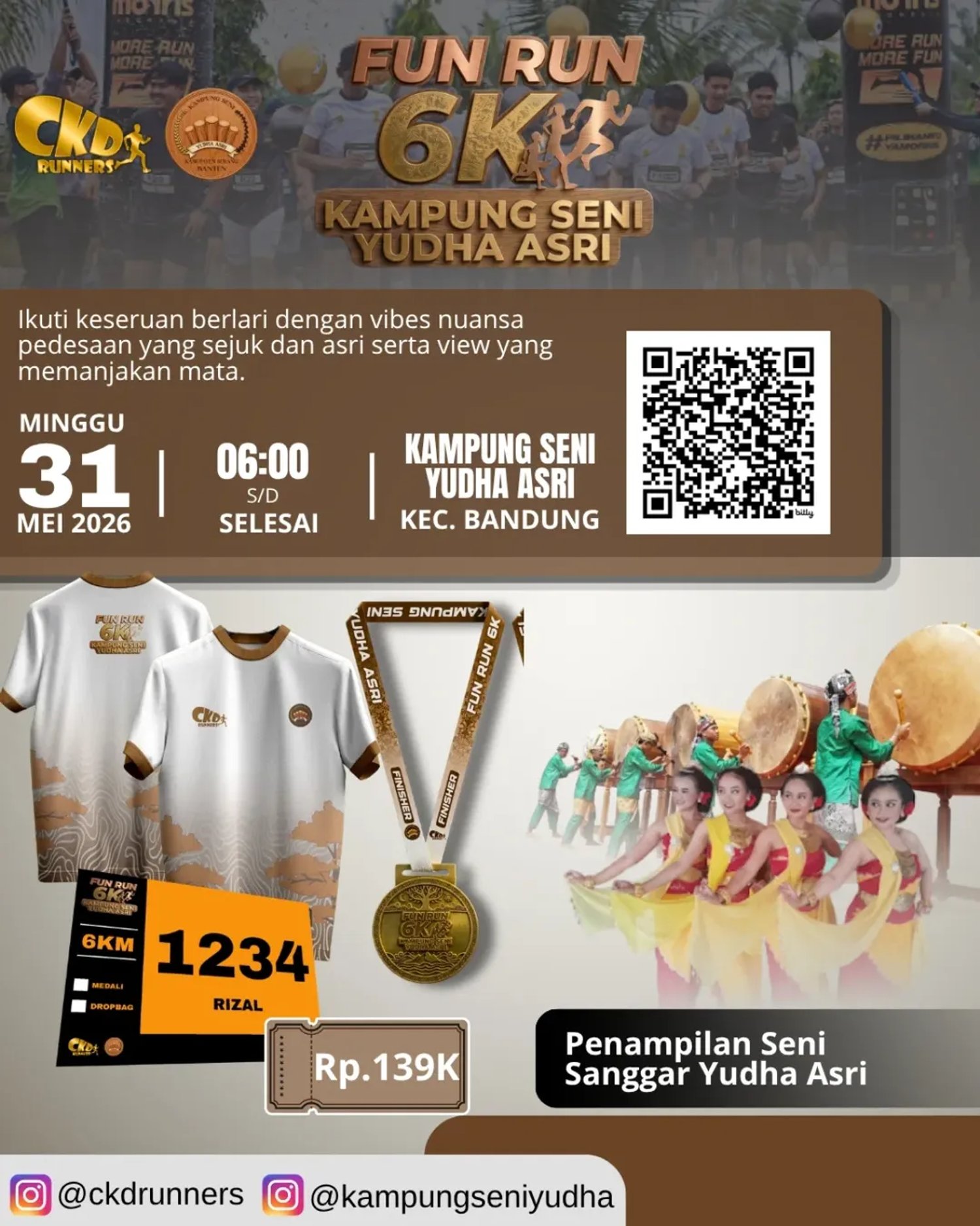 Fun Run 6K Kampung Yudha Asri 2026