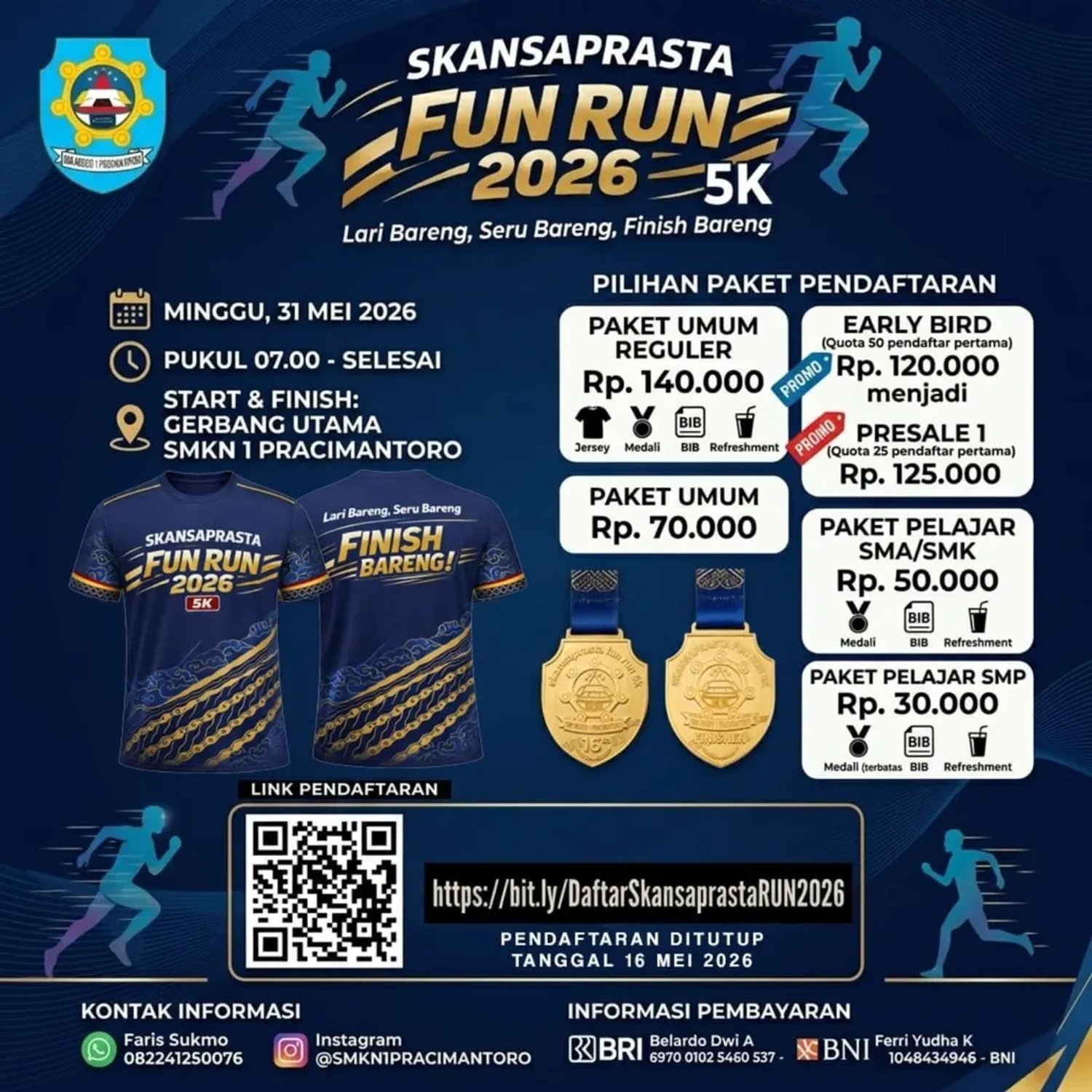 SKANSAPRASTA Fun Run 2026