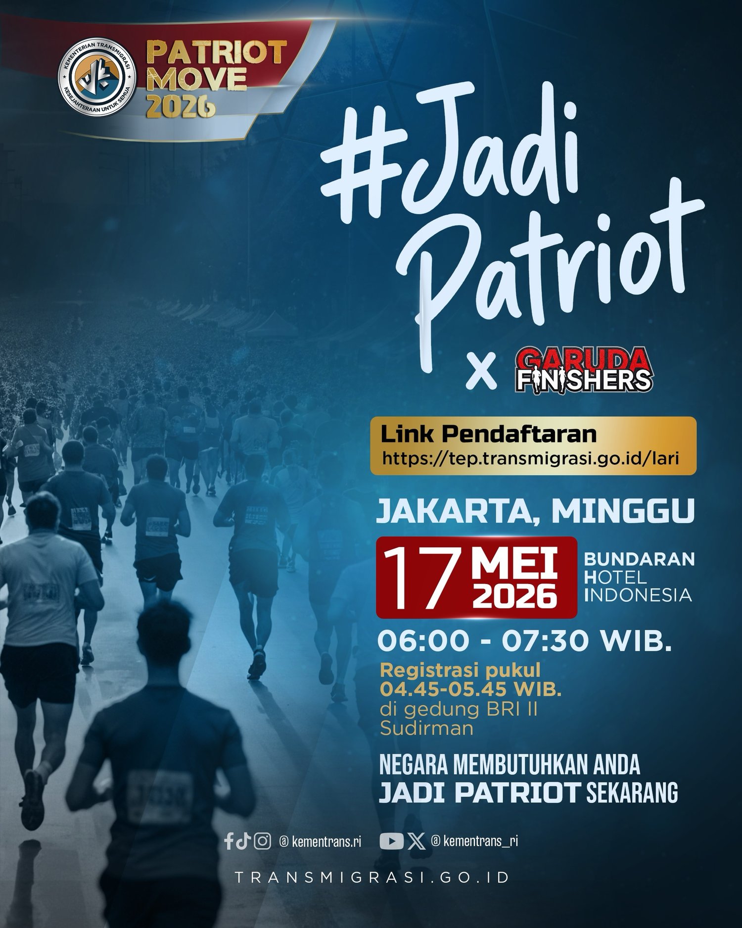 Patriot Move: #JadiPatriot x Garuda Finishers 2026