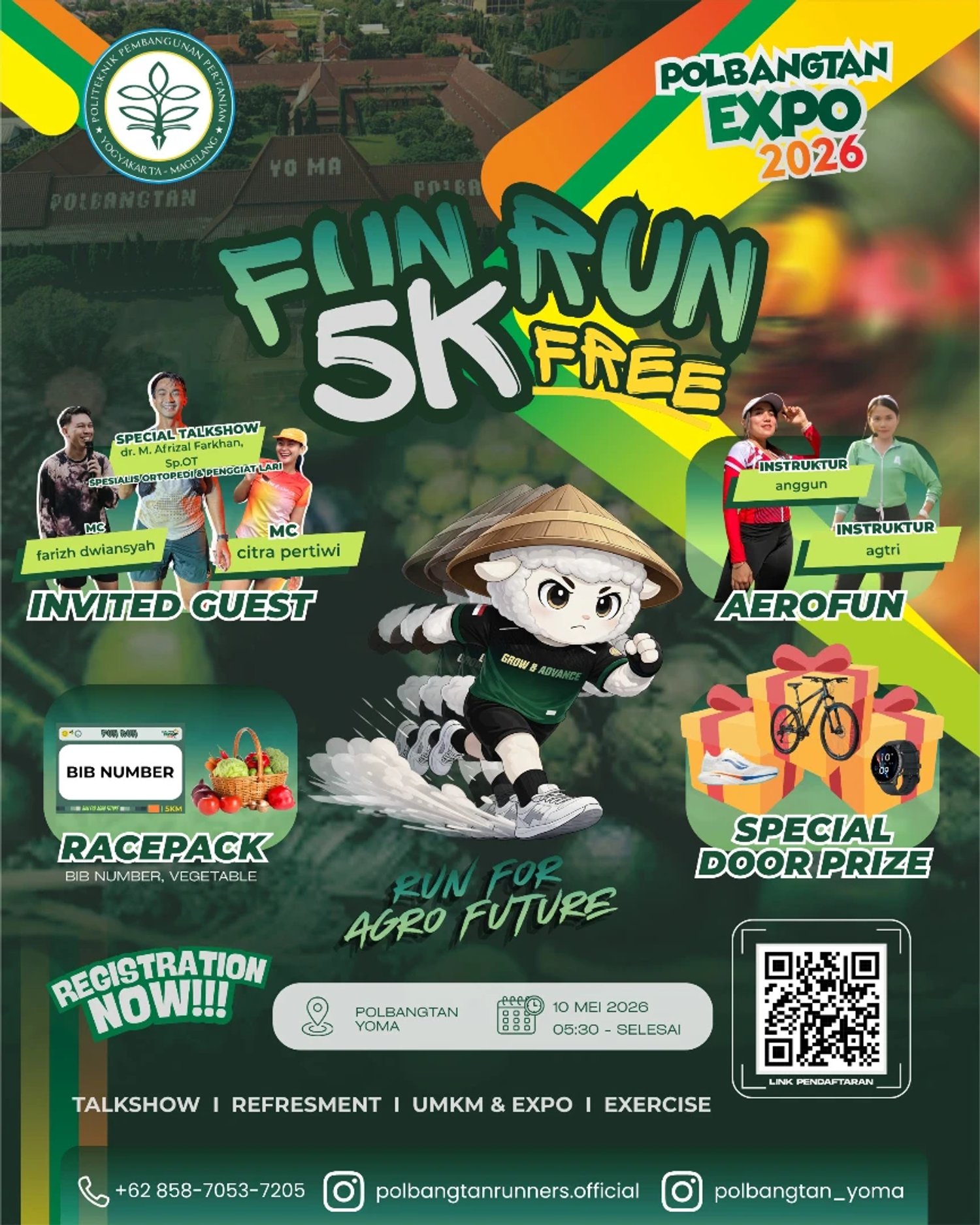 Fun Run Polbangtan Expo 2026