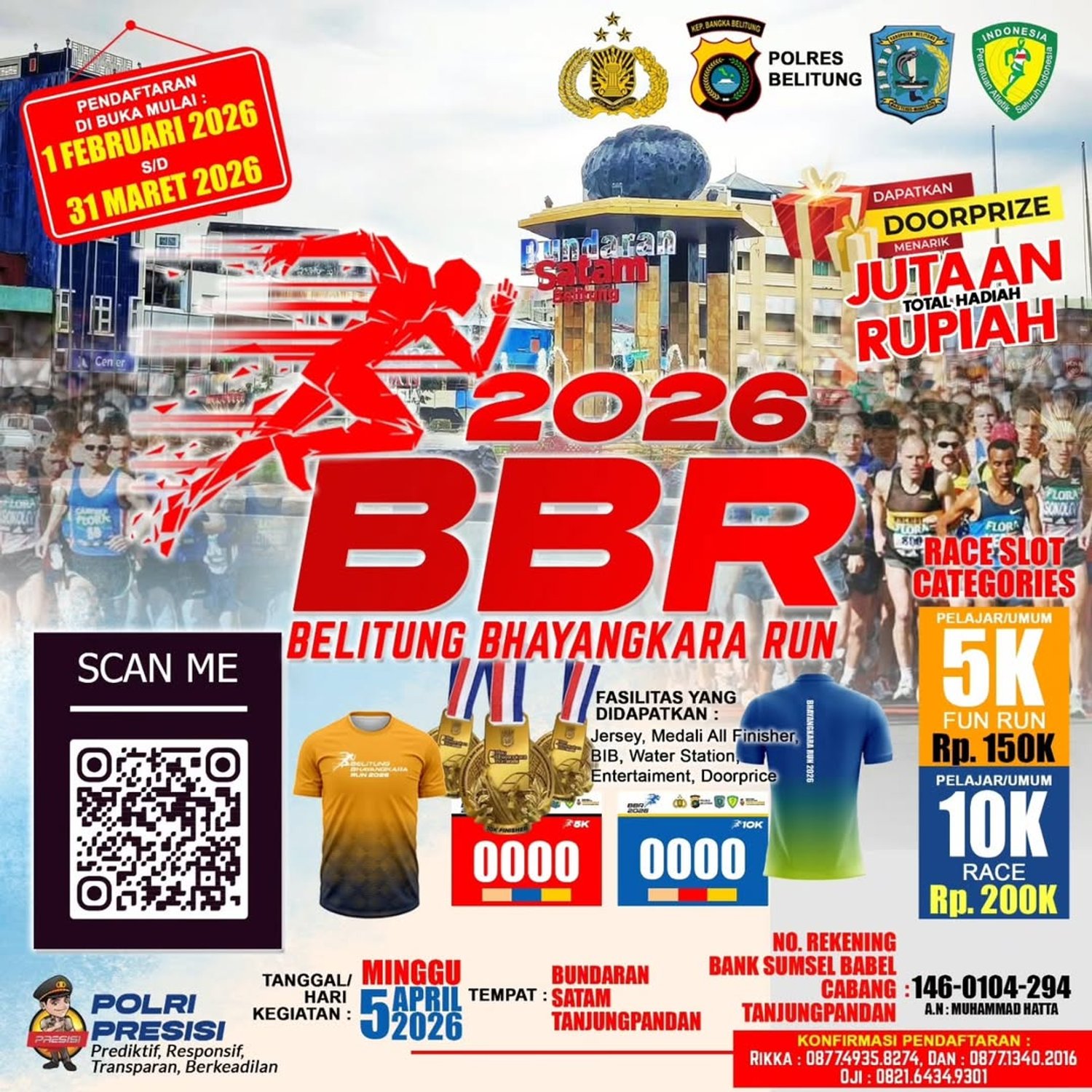Belitung Bhayangkara Run 2026
