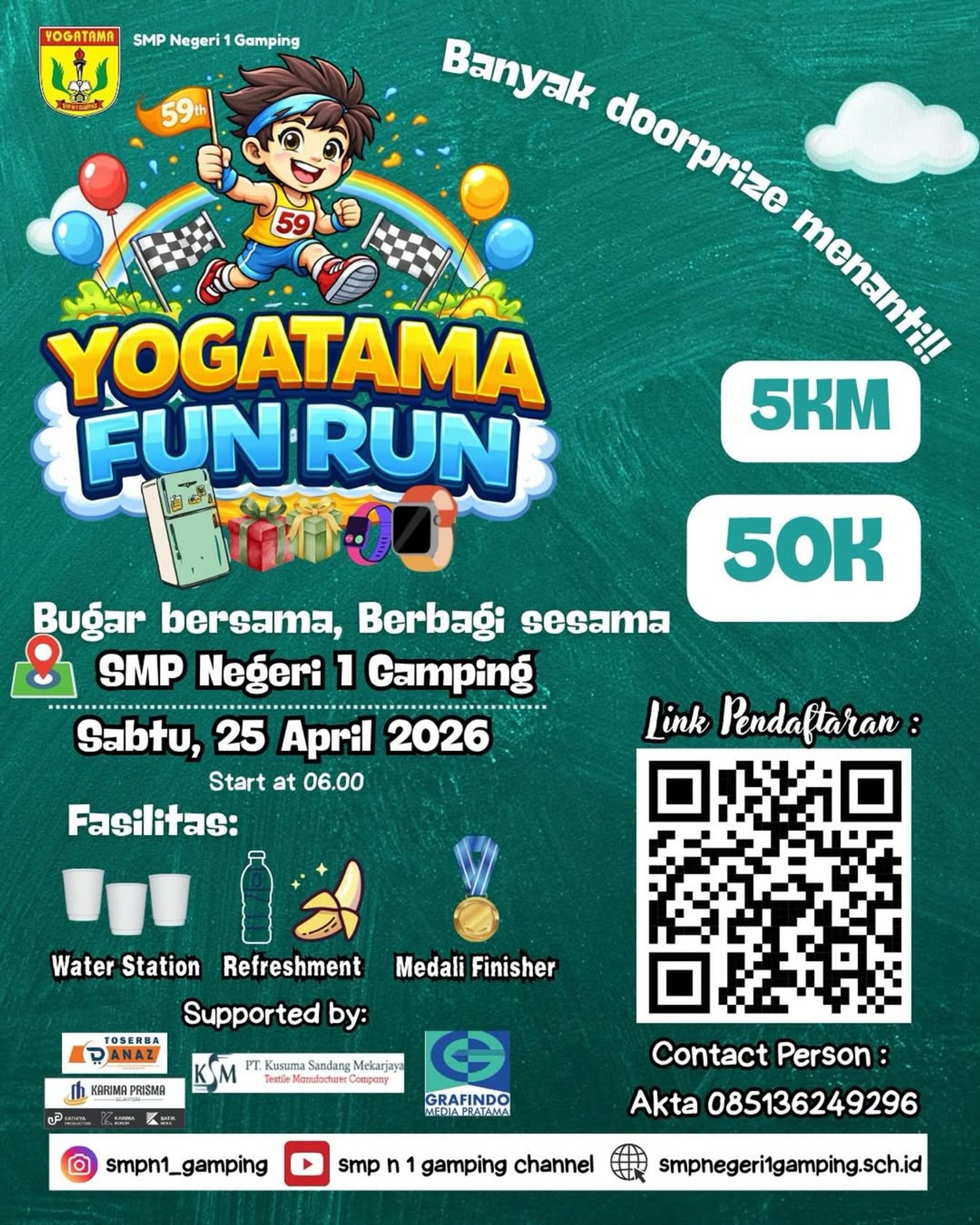 Yogatama Fun Run 2026