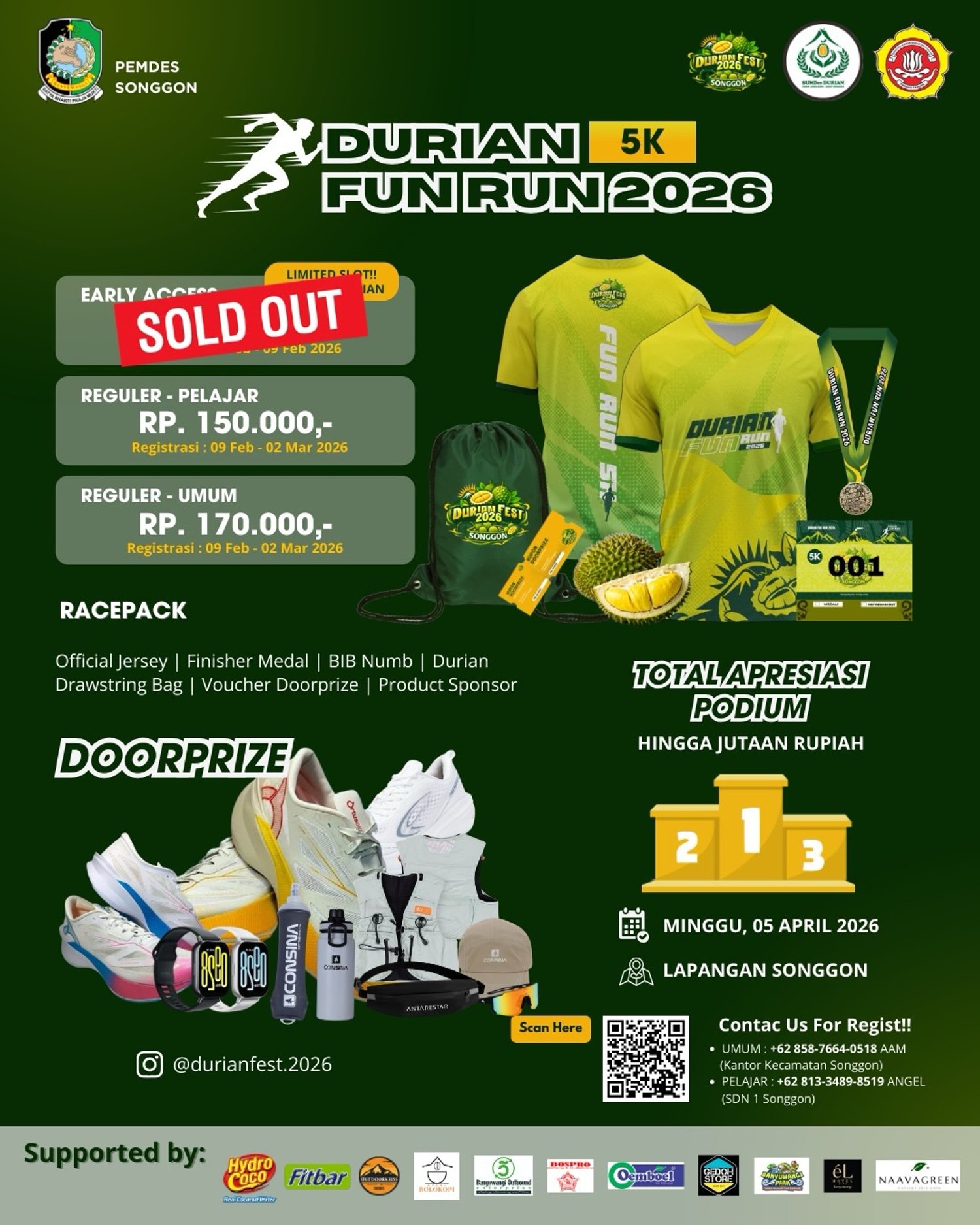 Durian Fun Run 2026