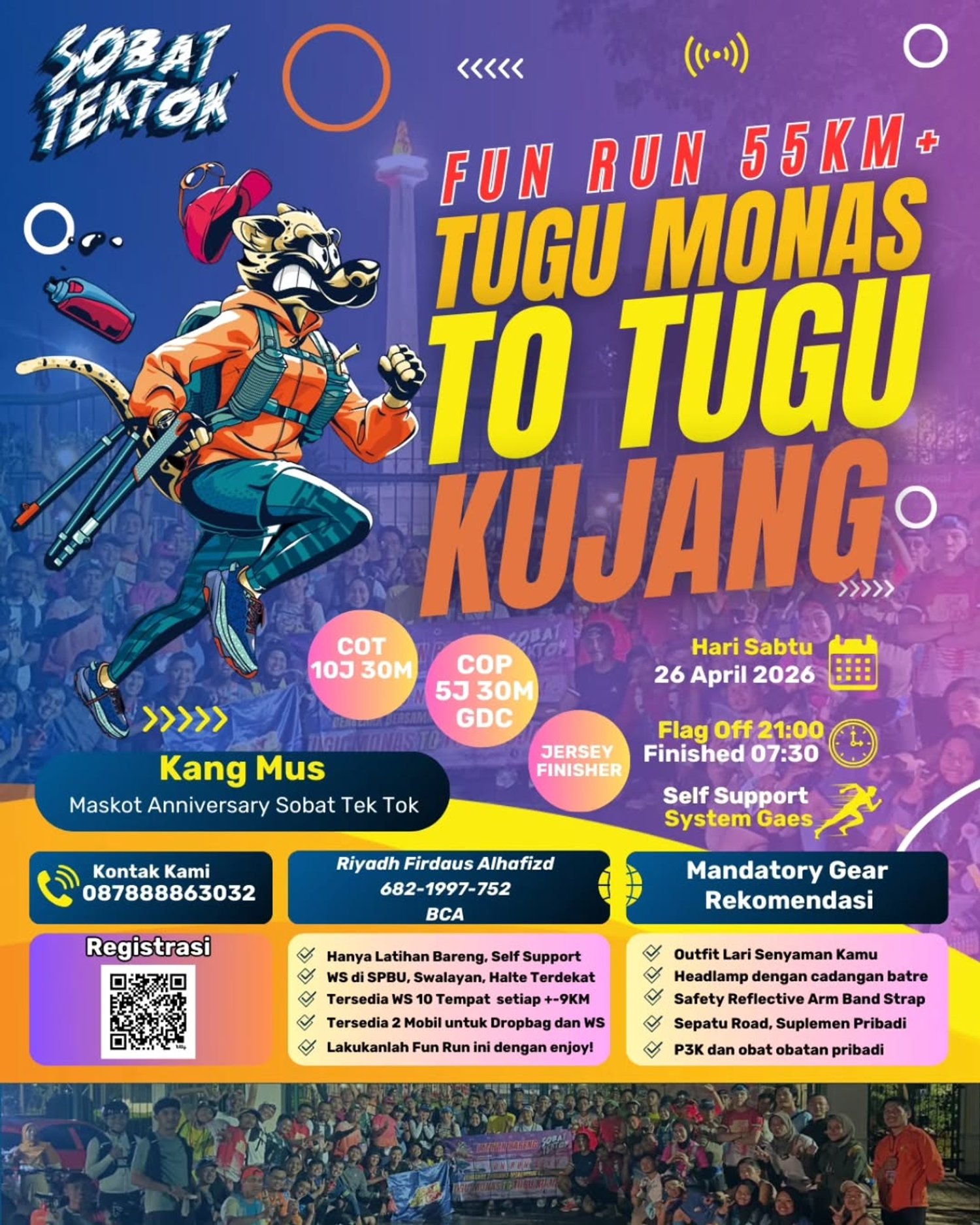 Tugu Monas to Tugu Kujang 2026