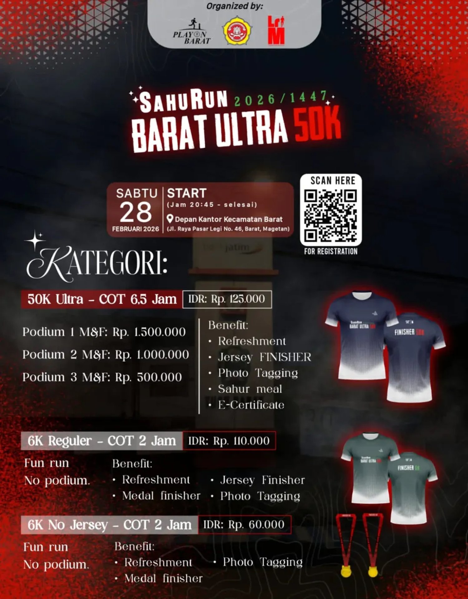 Sahurun Barat Ultra 50K 2026