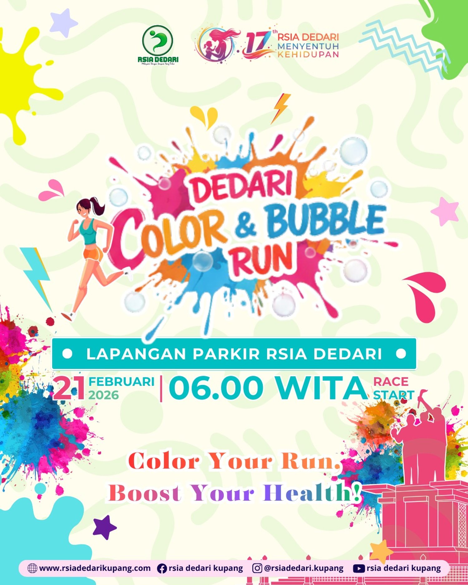 Dedari Color & Bubble Run 2026