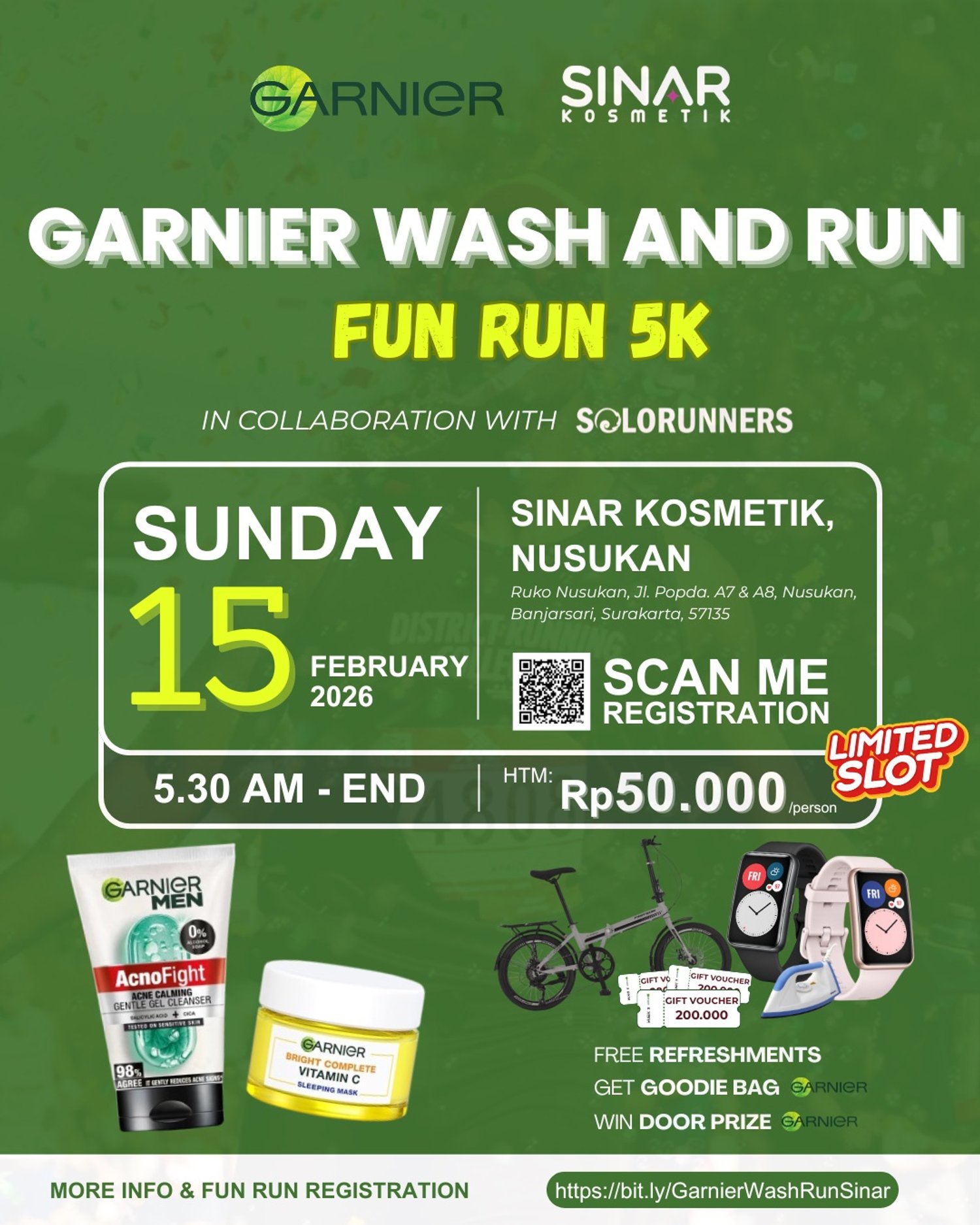 Garnier Wash and Run 2026