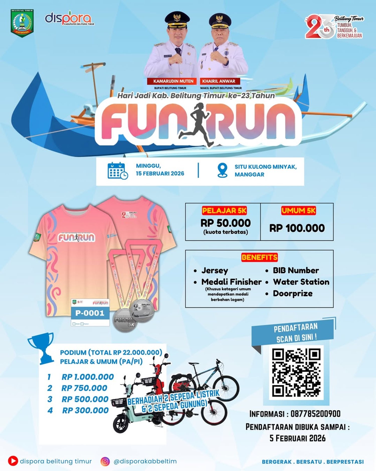 Hari Jadi Kab. Belitung Fun Run 2026
